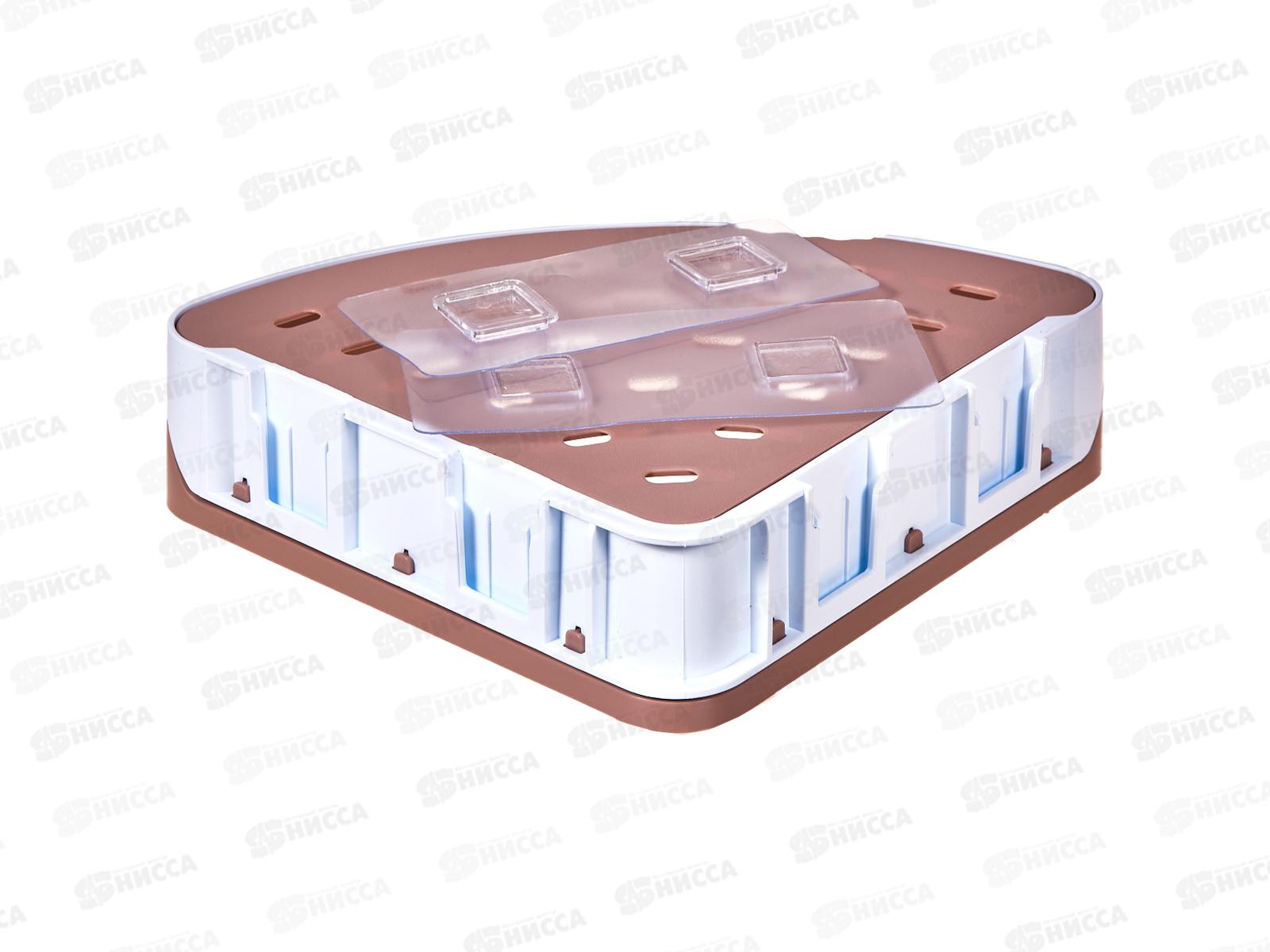 Полка д/ванной &quotУмничка&quot угловая Беж/белый MPU0149 *20 МП