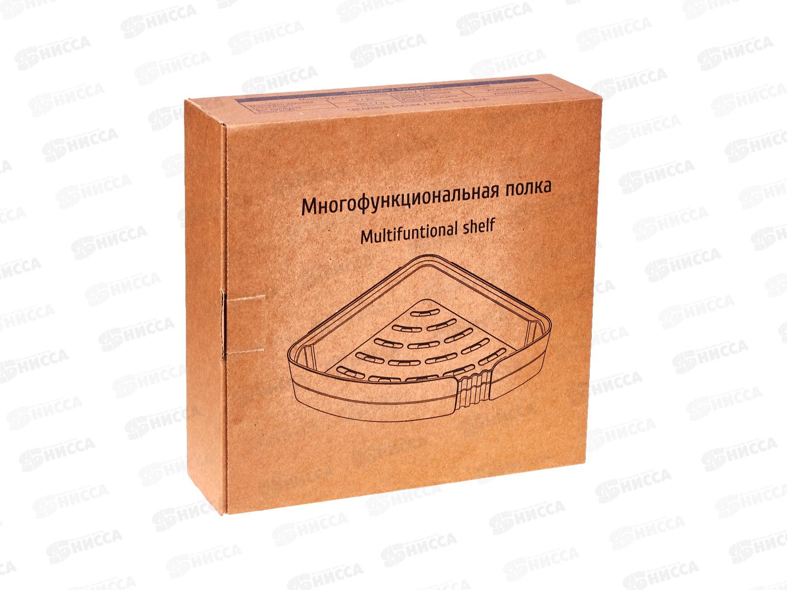 Полка д/ванной &quotУмничка&quot угловая Беж/белый MPU0149 *20 МП