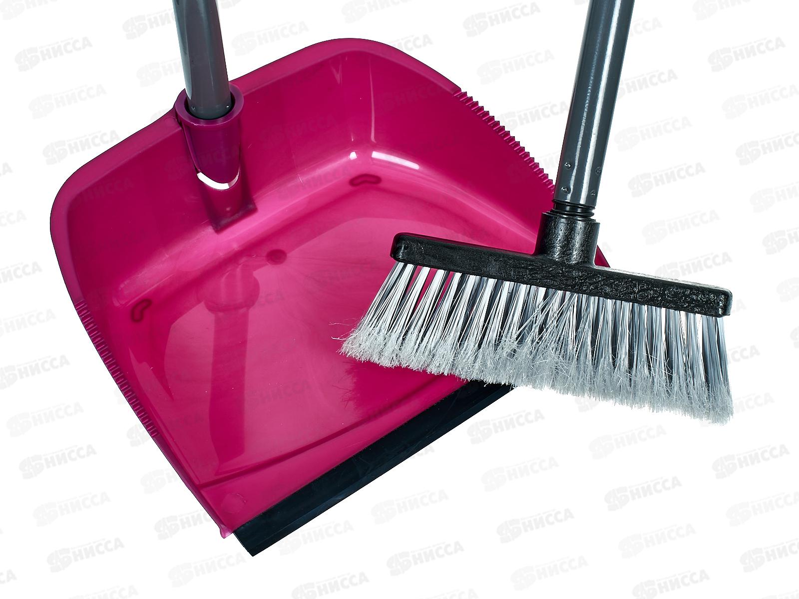 Набор щетка+совок HP-DP04 110см Happy Panda пластик складной