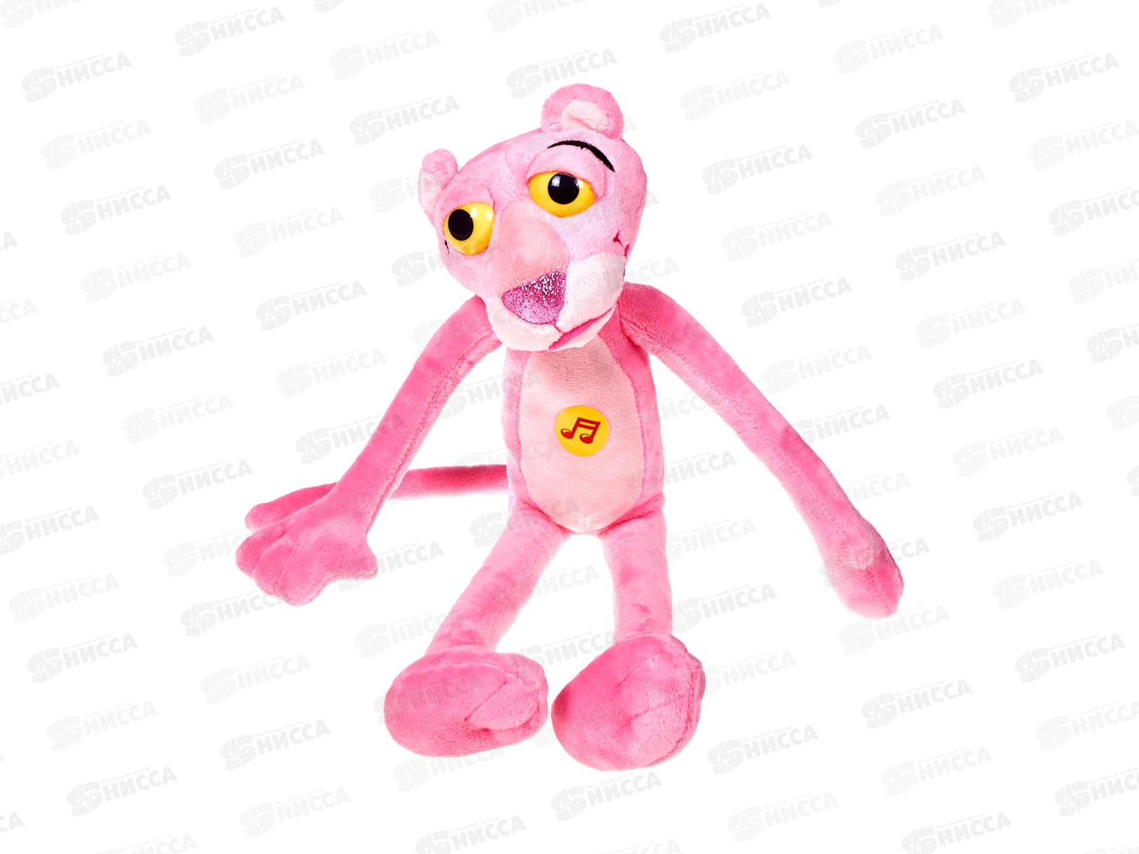 Розовая пантера 20см музыкальный чип, М115612РР-20S-WOD &quotДобрые игрушки&quot