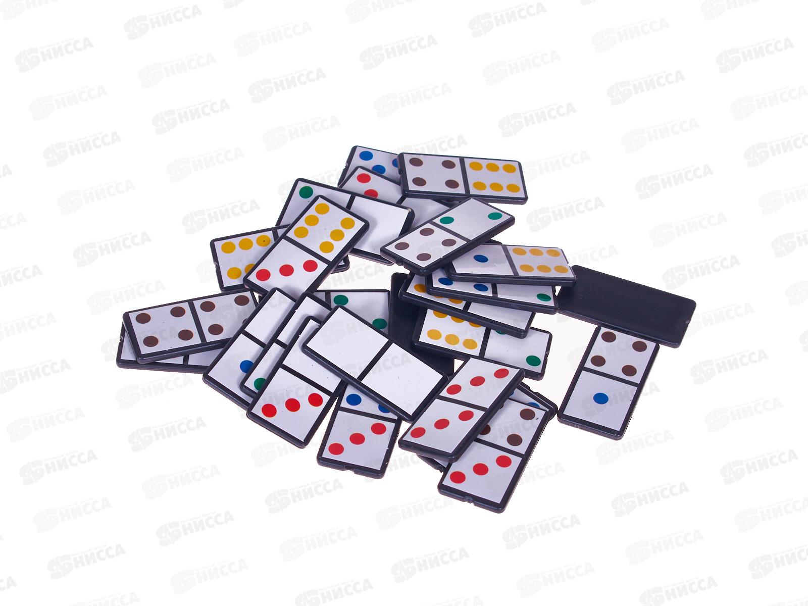 Домино В1535743-R11 Ми-ми-мишки ТМ &quotИграем вместе&quot в коробке 5*12*2см