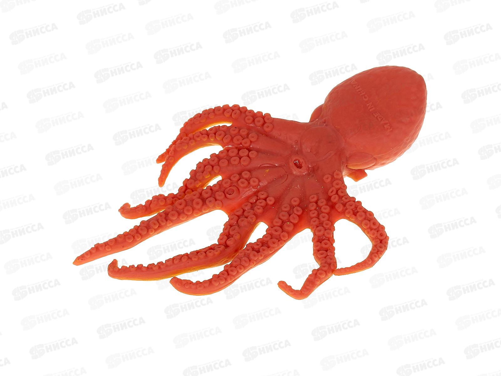 Игрушка пластизоль тянучка Осьминог 17см А124-DB &quotИГРАЕМ ВМЕСТЕ&quot