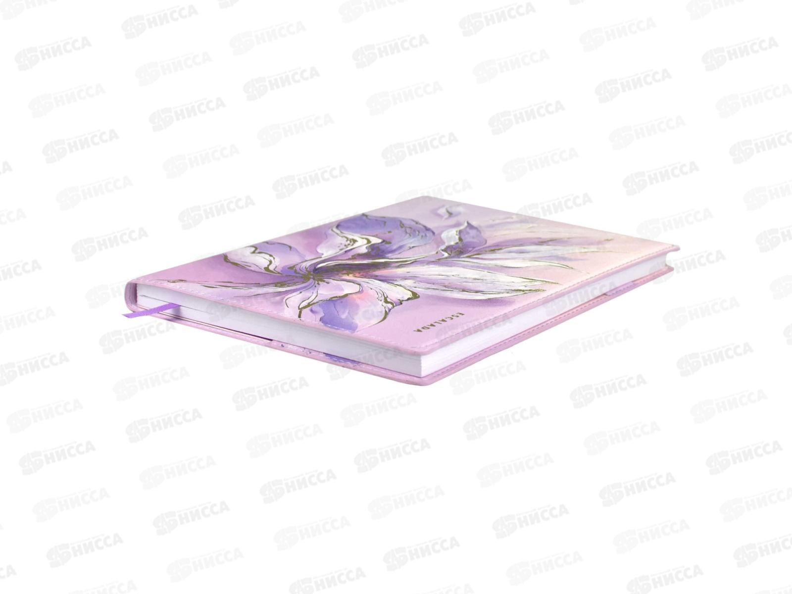 Записная кн.  ФЕН 120л А5+ Escalada Мраморный цветок 67301