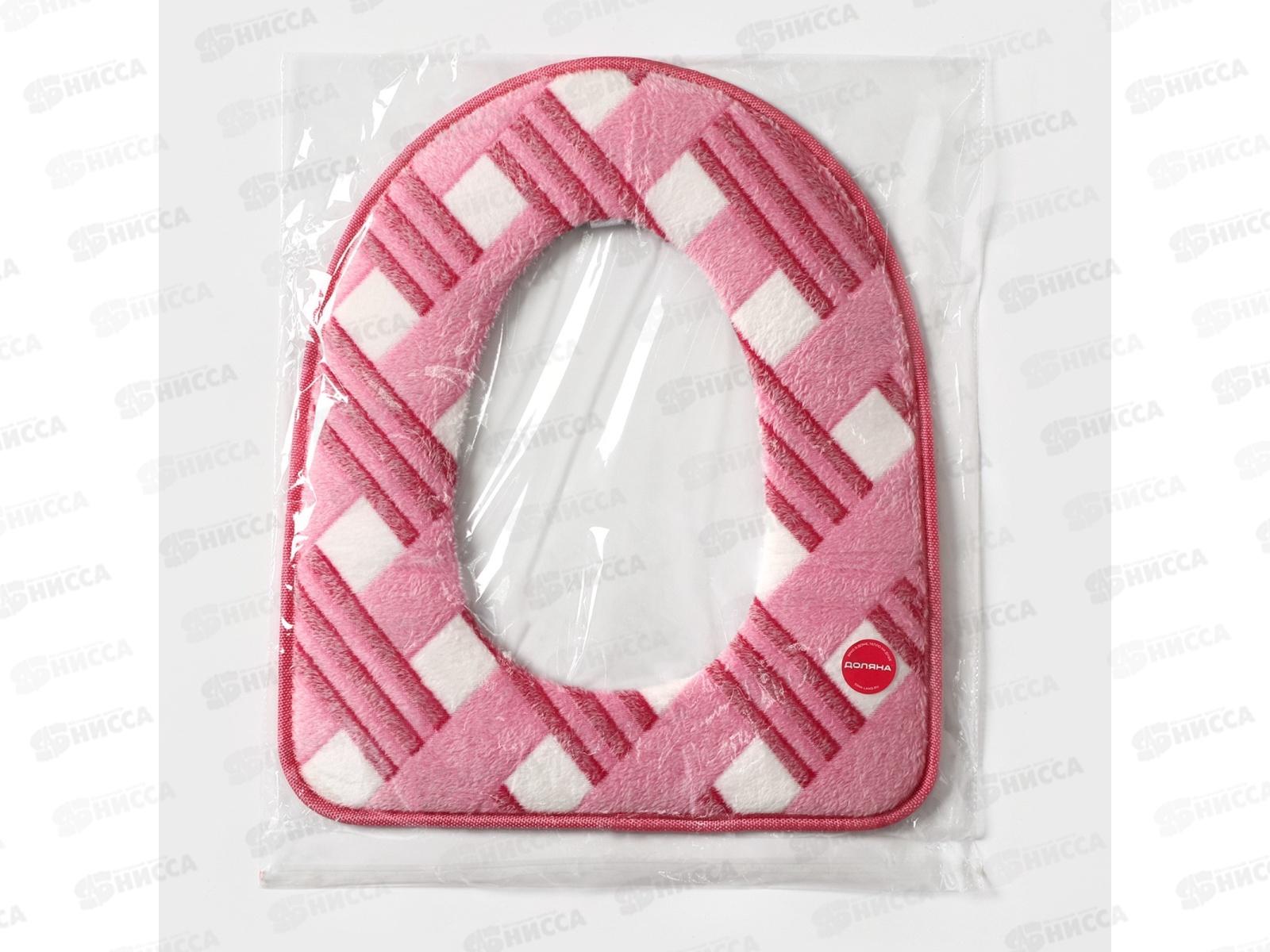 Чехол для унитаза &quotУниверсал&quot на липучках микс 4439013