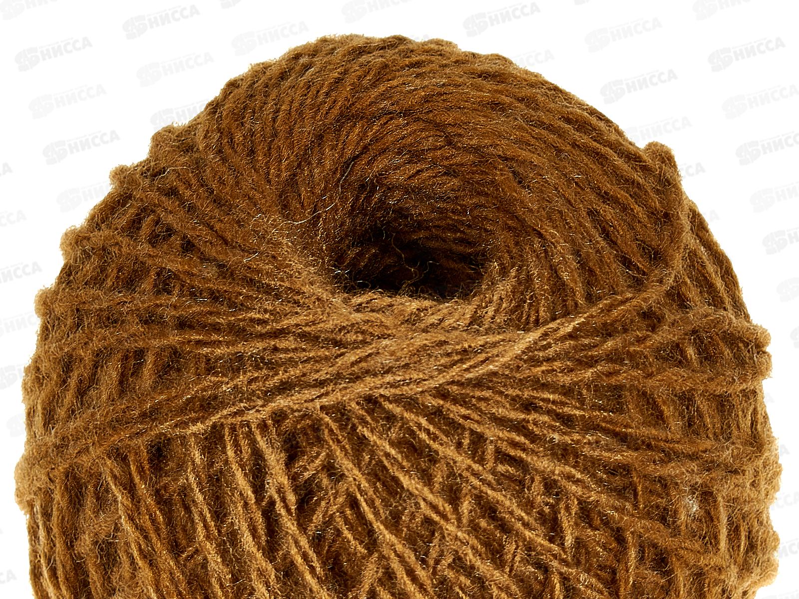 Пряжа 100% акрил 50гр130м (орех) *10