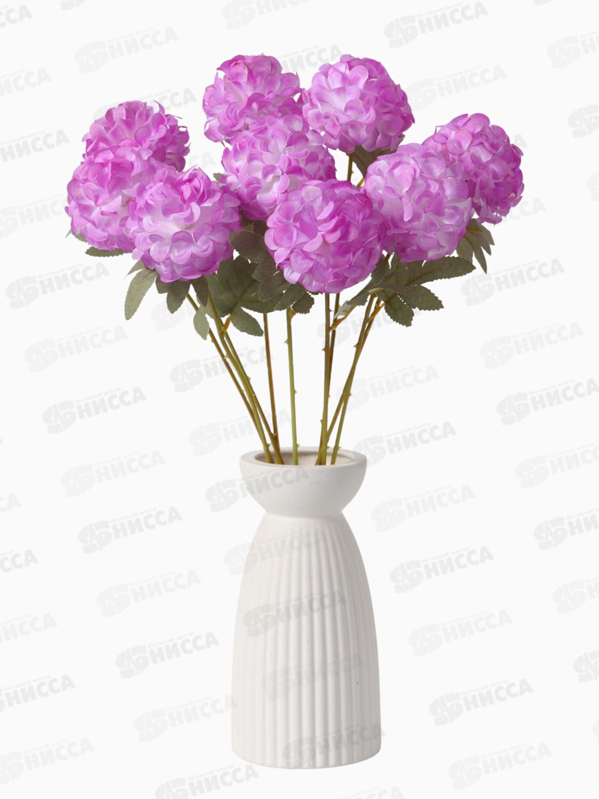 Цветы искусственные 43см Гортензия галант сиреневый 10104973