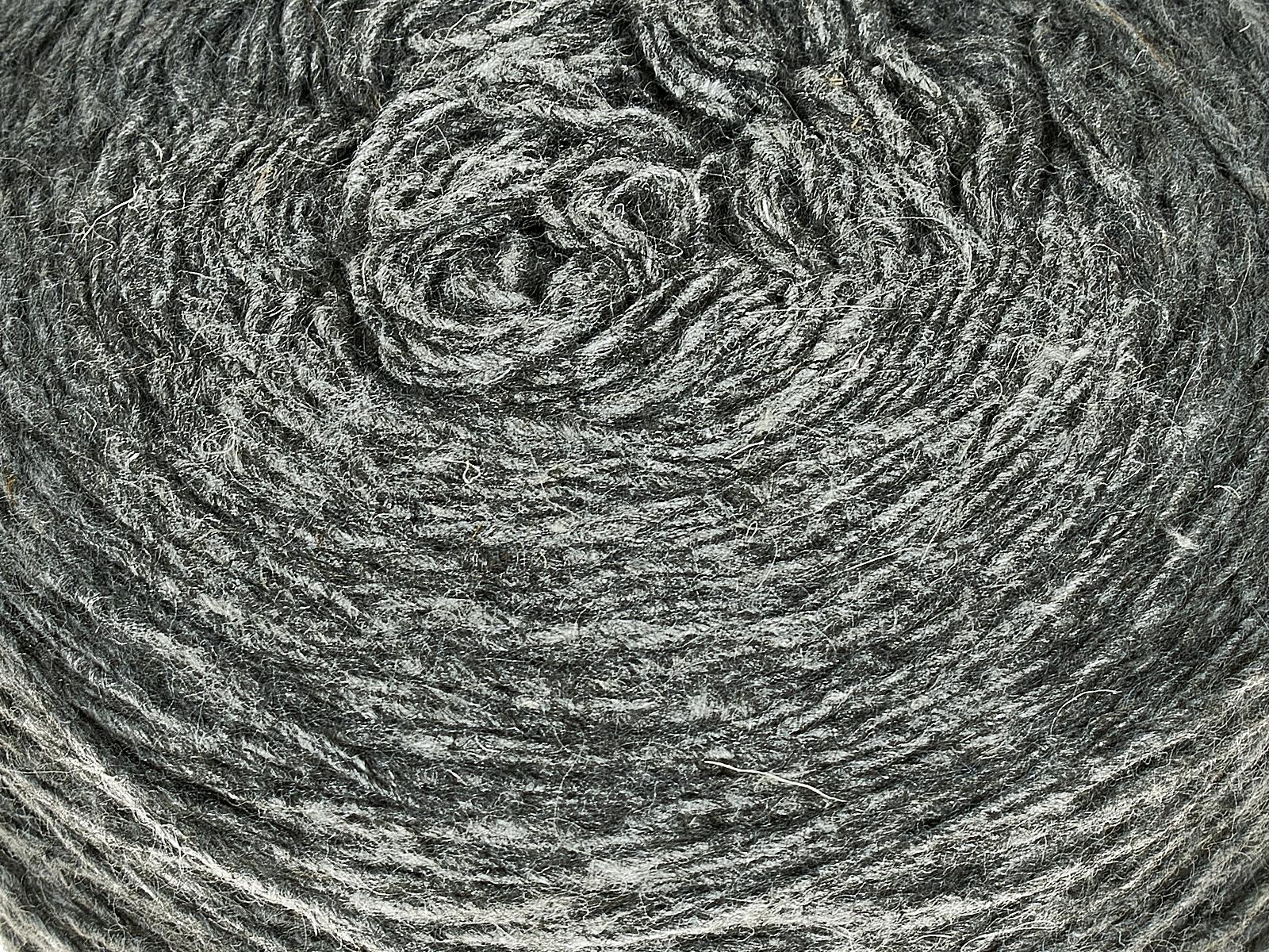 Пряжа 100% шерсть 250г  (Серый)