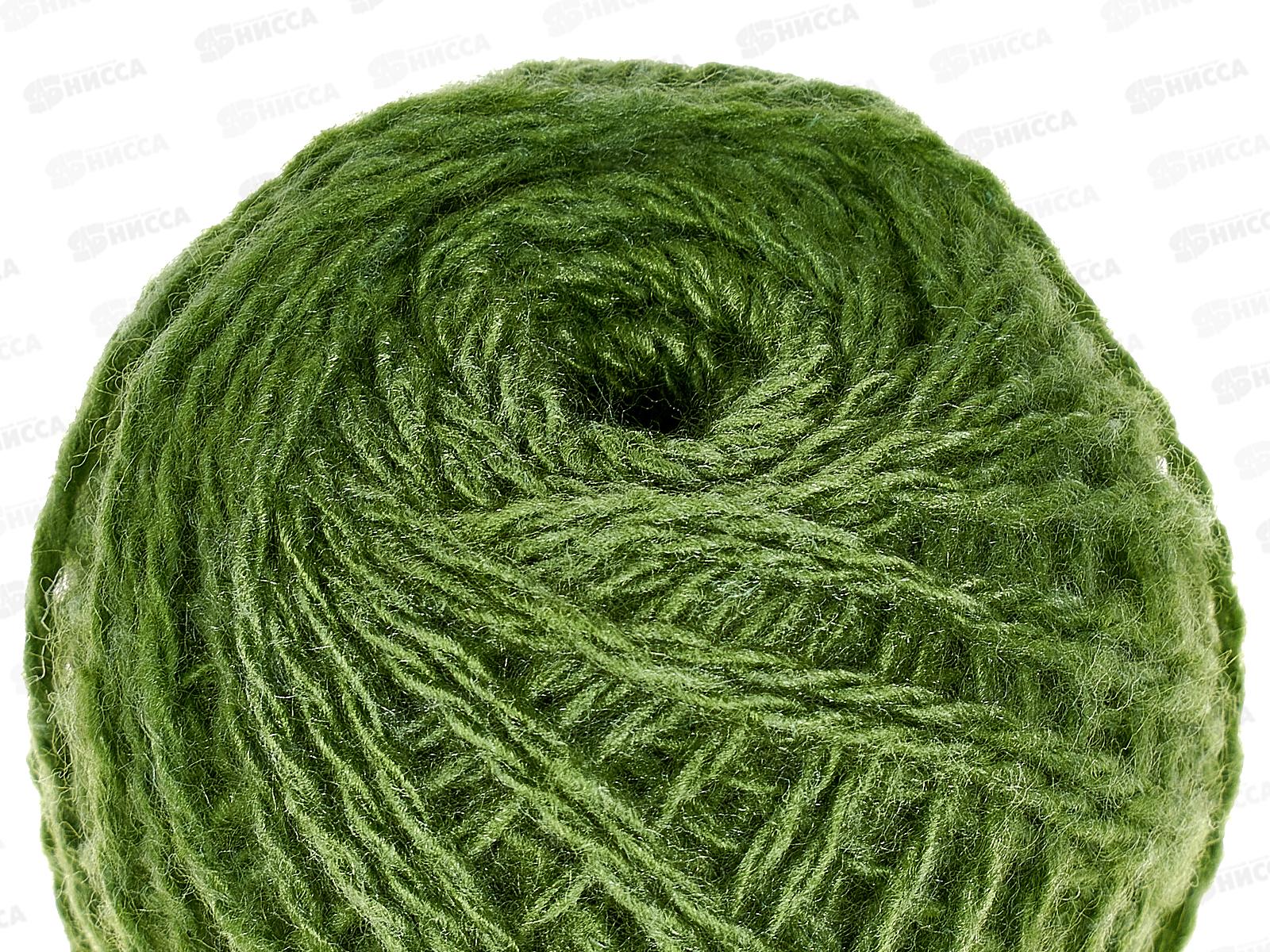 Пряжа 100% акрил 50гр130м (хаки) *10