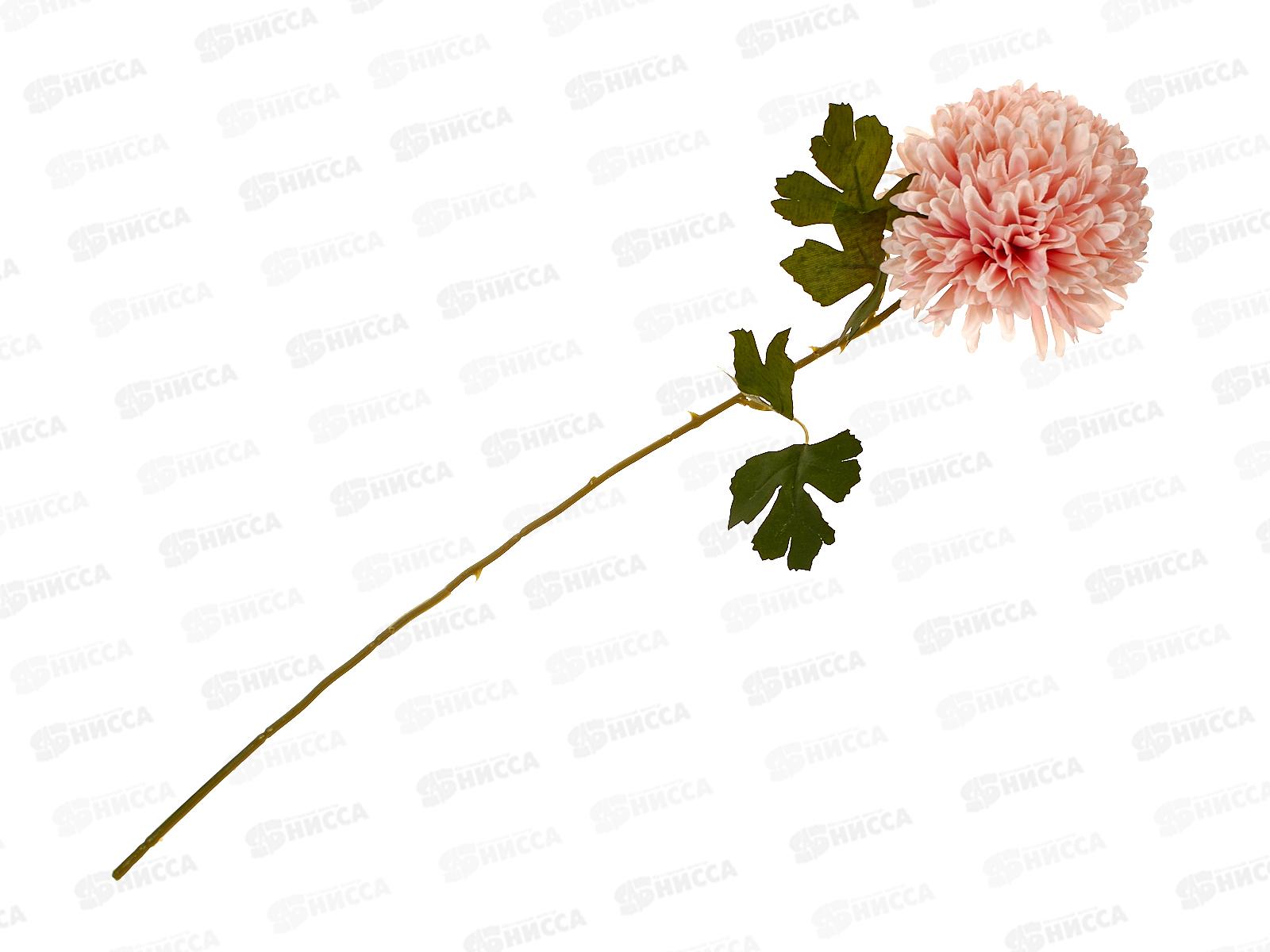 Цветы искусственные 48см Хризантема розовый 4301709