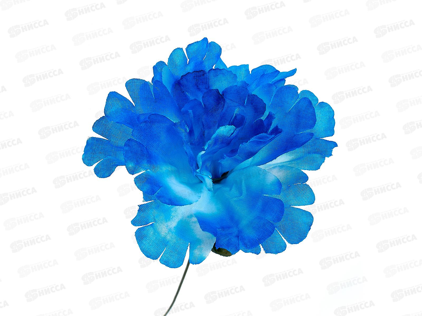 Цветы искусственные 20см Глоксиния соната голубой 9351769  *10