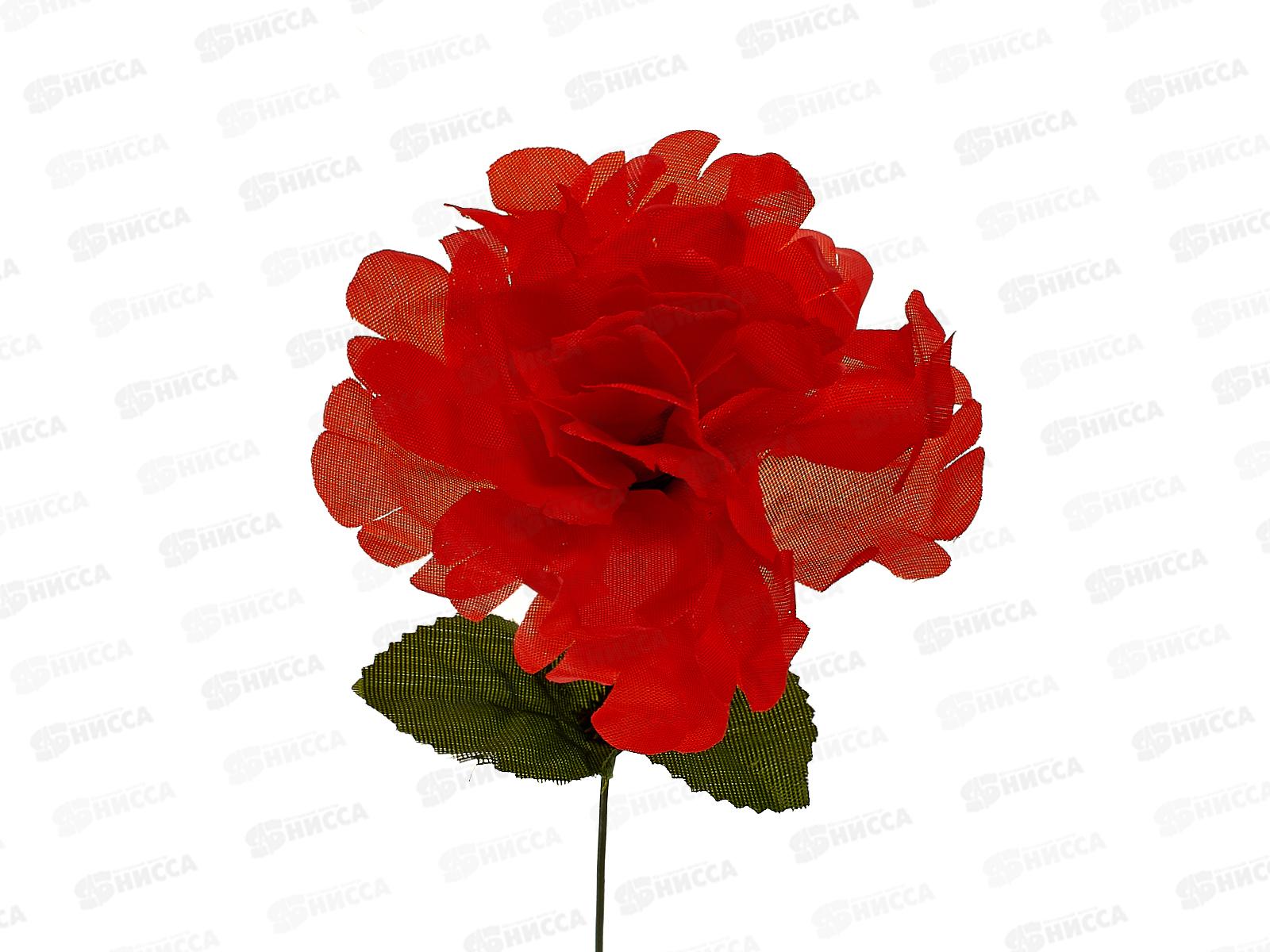 Цветы искусственные 20см Глоксиния соната красный 9351772