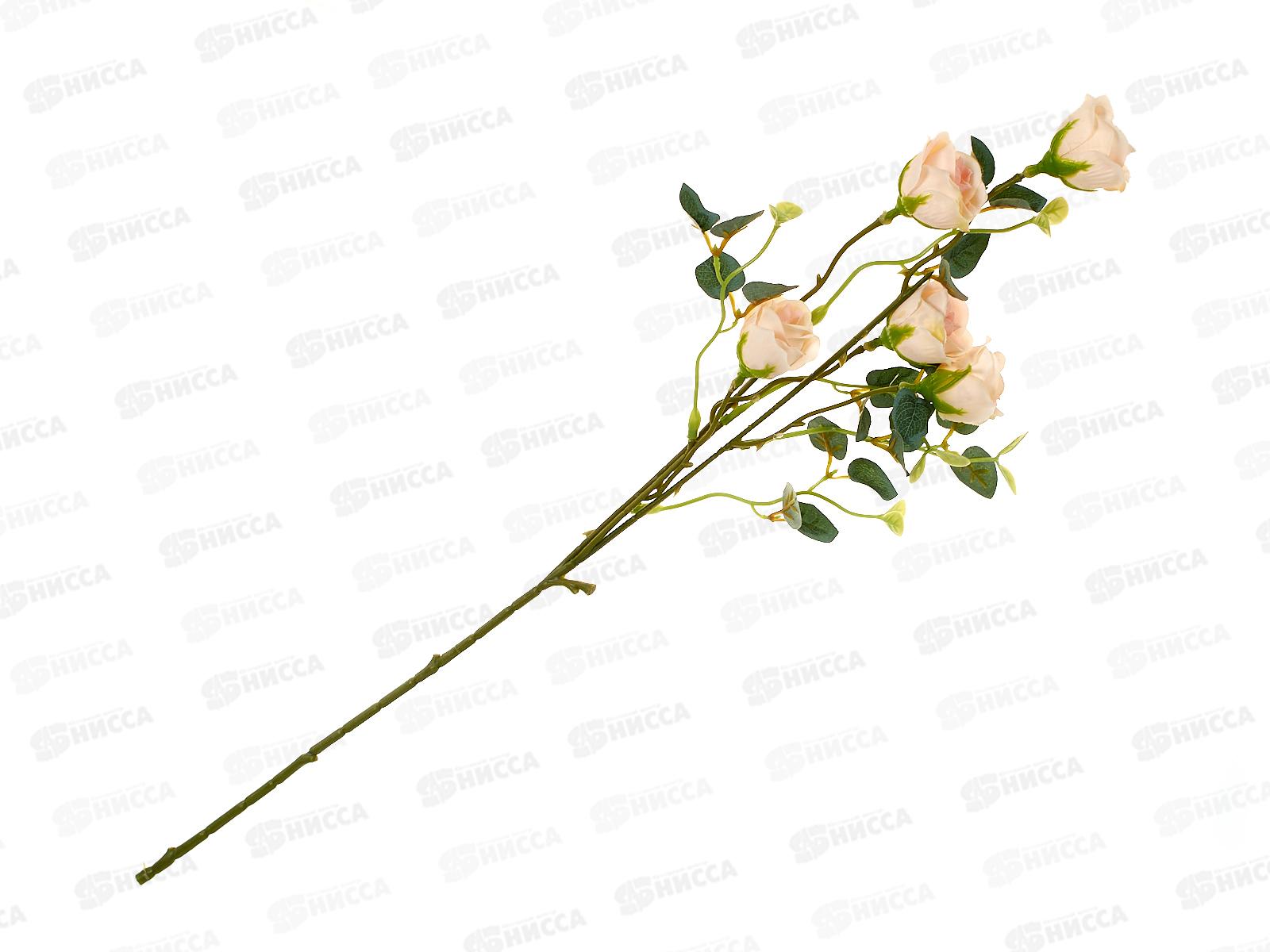 Цветы искусственные 47см Роза эустома микс 9913283