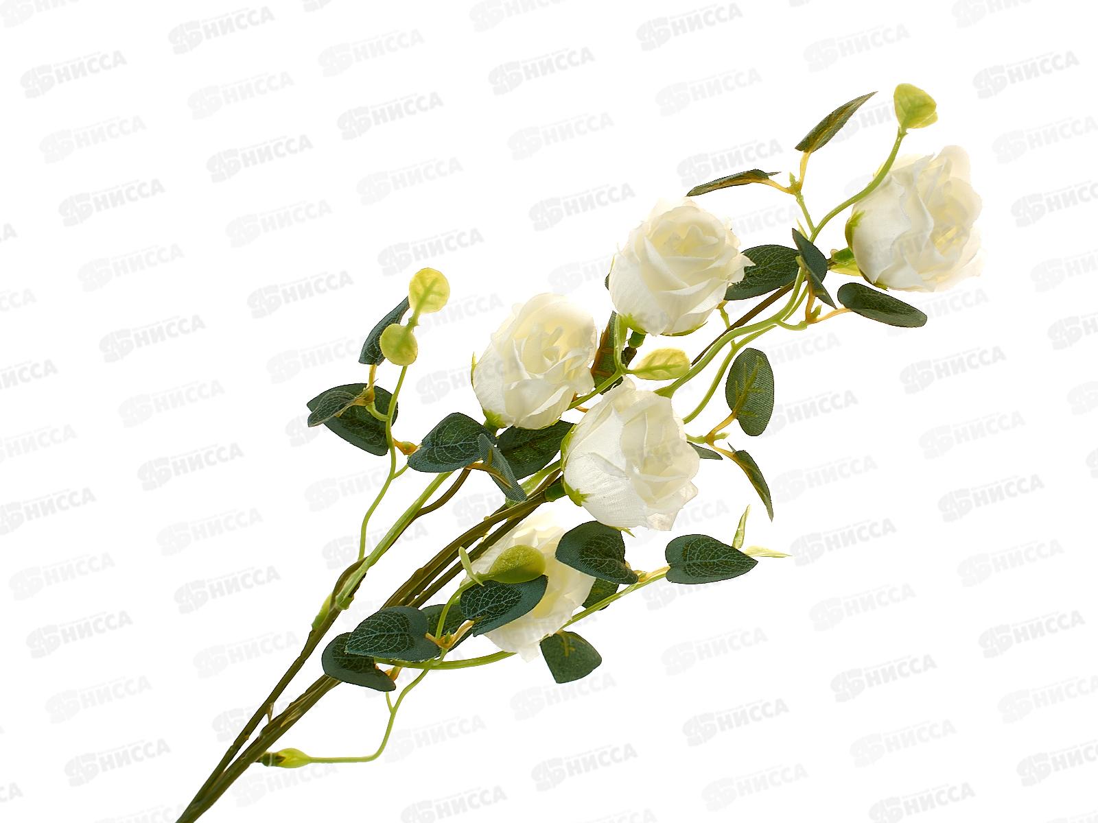 Цветы искусственные 47см Роза эустома микс 9913283