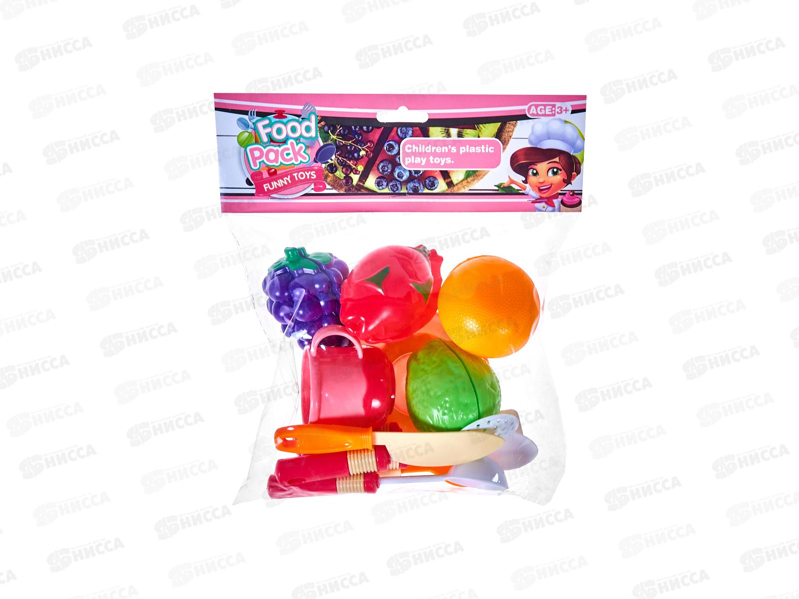 Набор овощей №111-17A с кухонными принадлежностями пакет 24*21,5*3