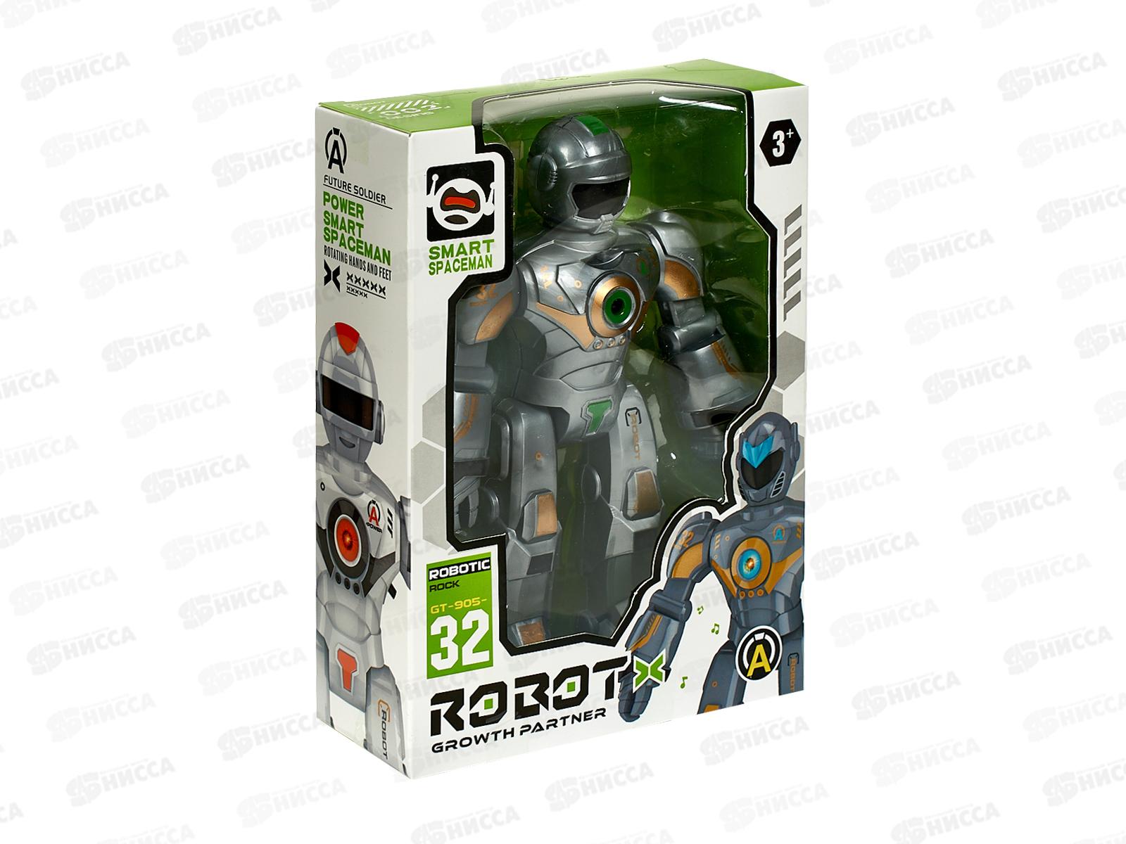 Робот №1182B звук, свет, коробка 20,8*6*15,5