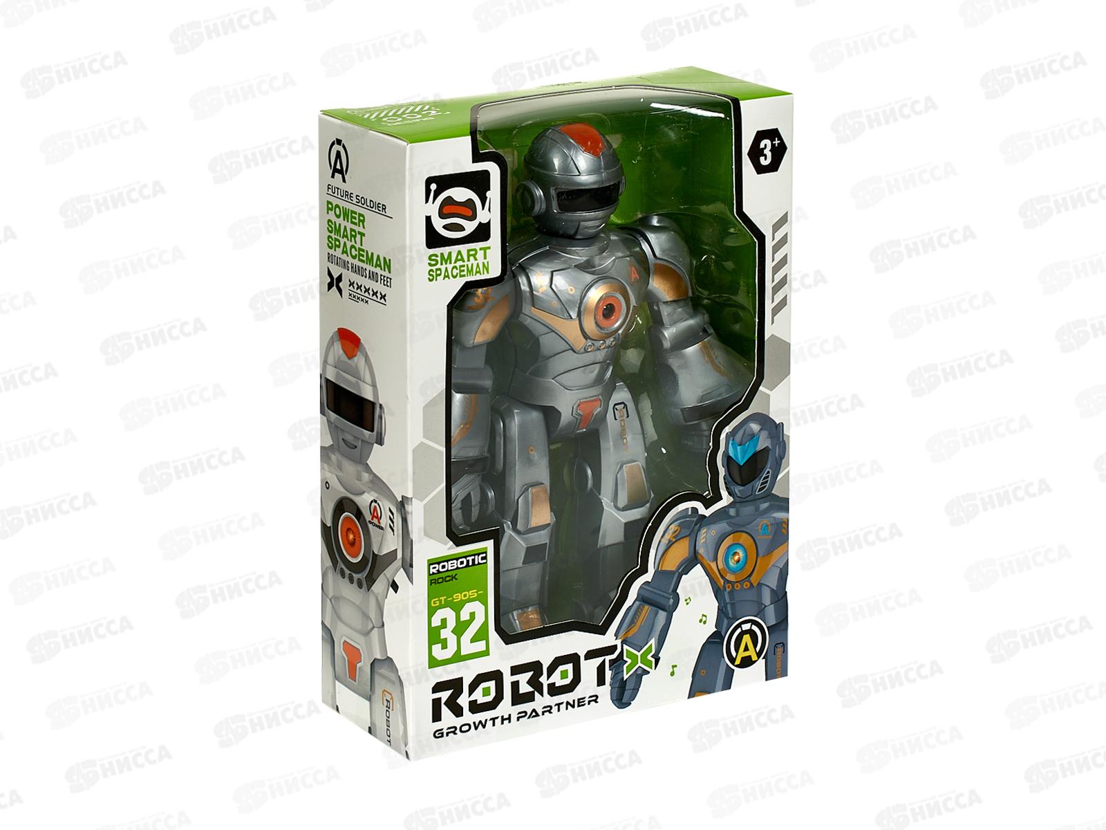 Робот №1182С звук, свет, коробка 20,8*6*15,5