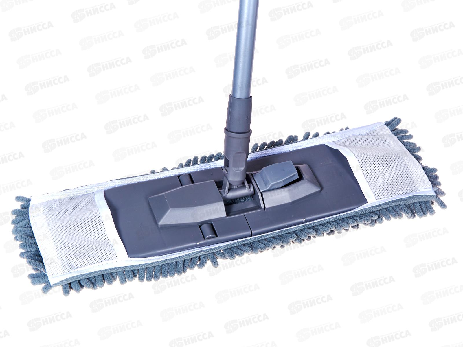 Швабра HP-M15 120см с насадкой микрофибра лапша *24