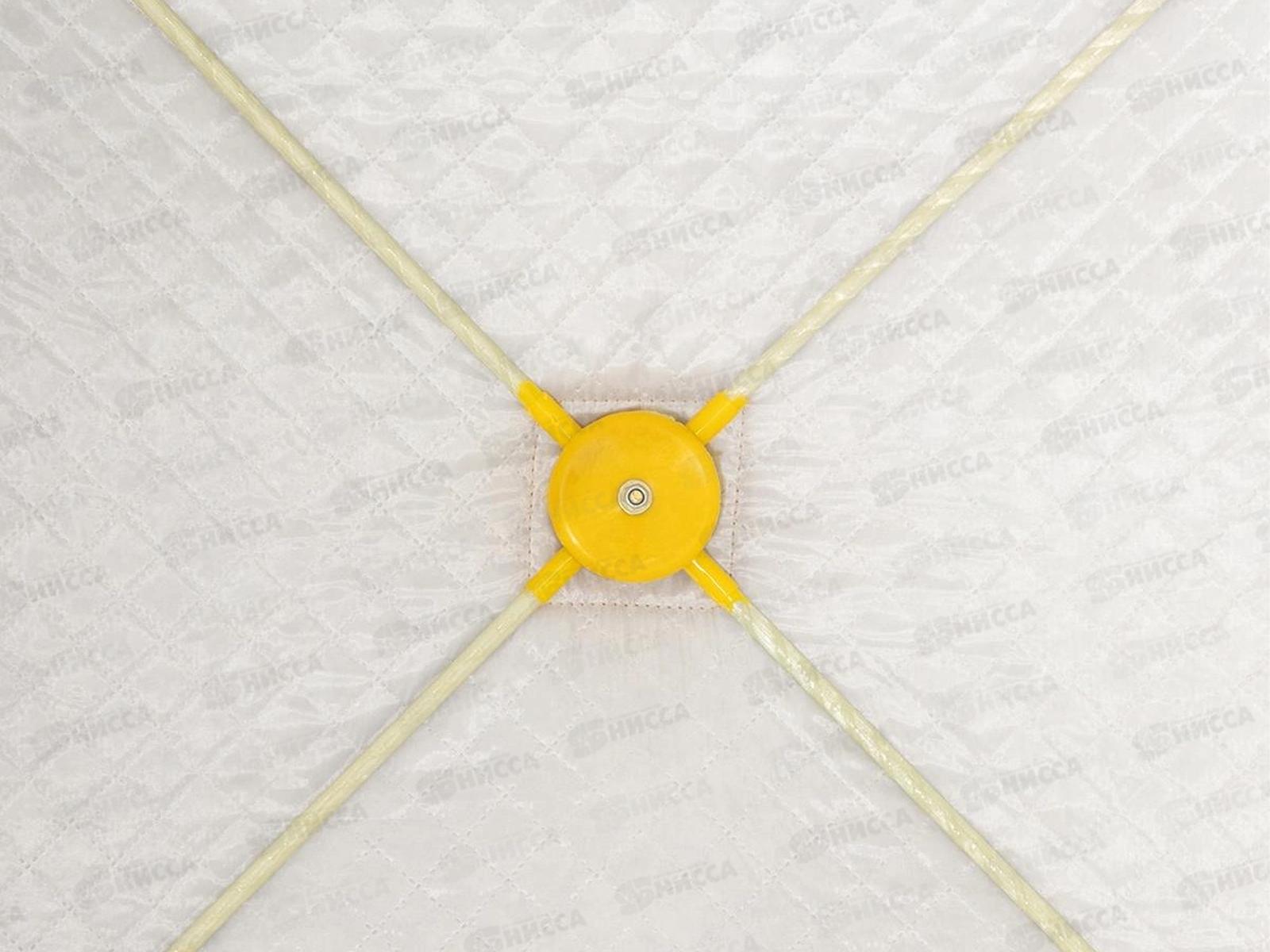 Палатка зимняя Куб-1 утепл. желтый-серый  (PR-WFSCI-180YG) 368670