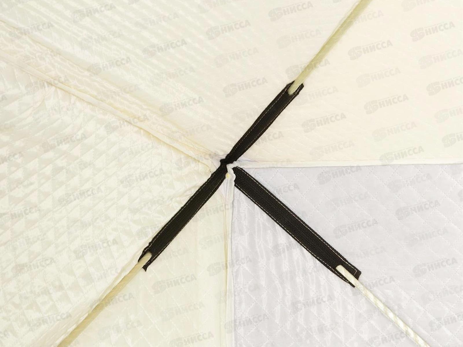 Палатка зимняя Куб-1 утепл. желтый-серый  (PR-WFSCI-150YG) 368669