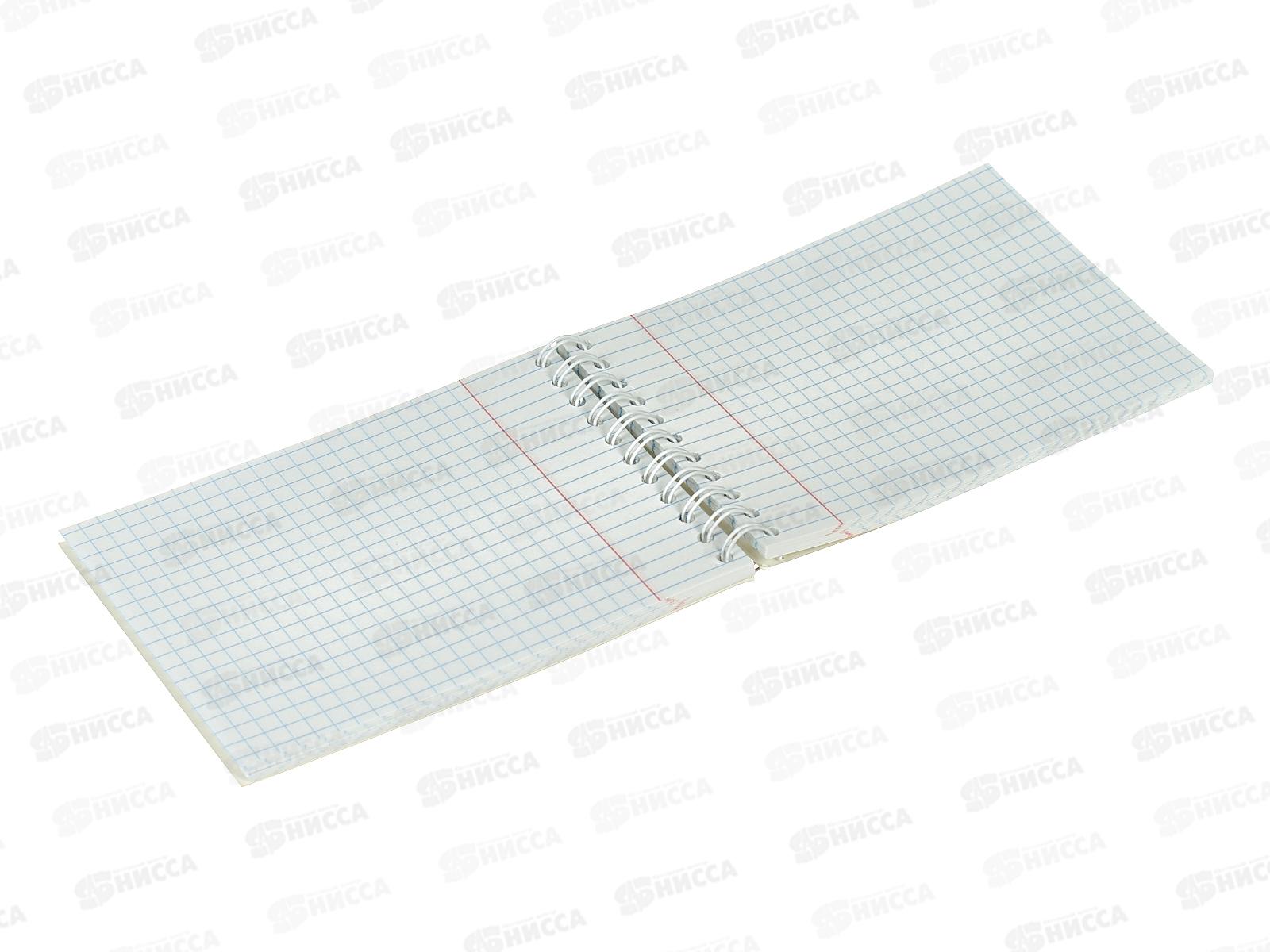 Блокнот 80л А6 Апплика, на греб., Разноцветная мозаика С4173-101 *80