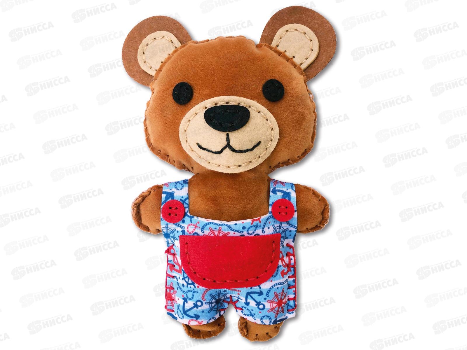 Набор для творчества. Плюшевая игрушка своими руками &quotМишка&quot, 04375