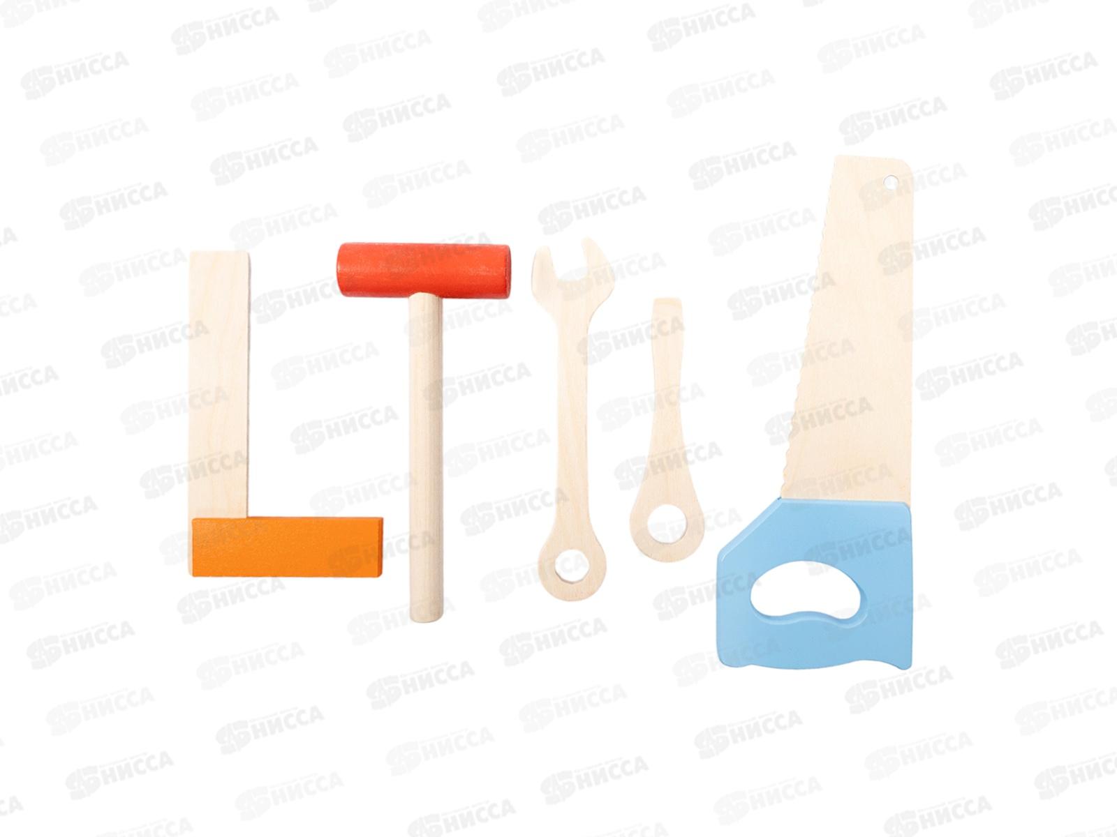 Набор инструментов 04043 (молоток, пила, ключ, отвертка, уголок)