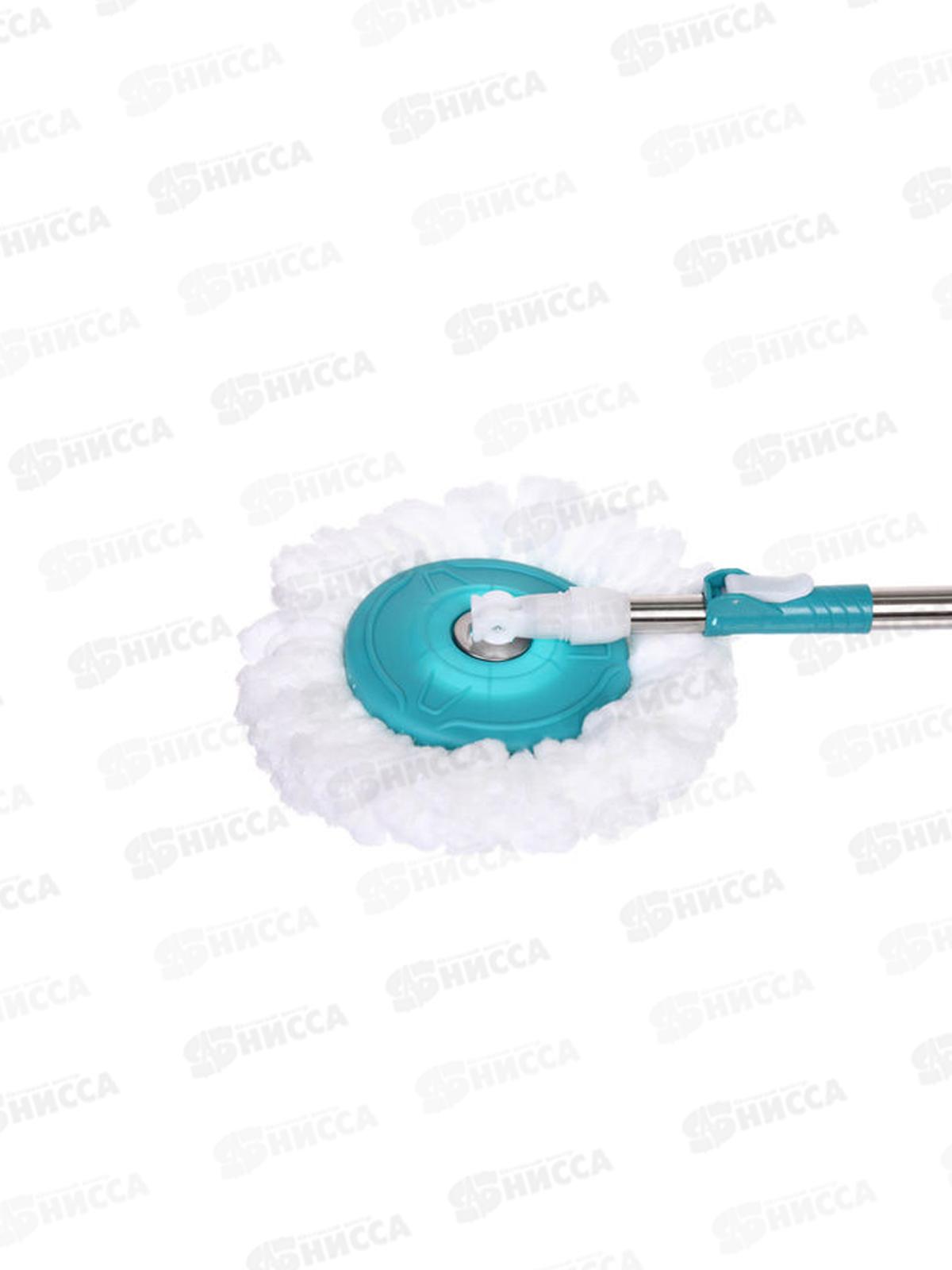 Набор д/уборки &quotСелфи Юла&quot ведро с отж, швабра, 2 насадки 923-166