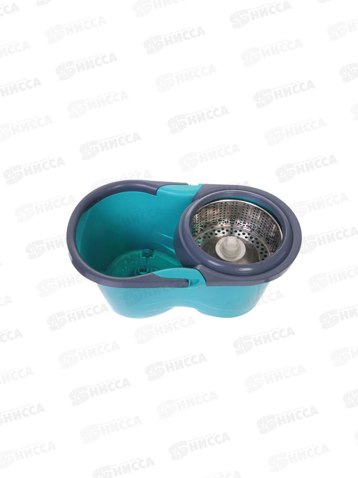 Набор д/уборки &quotСелфи Юла&quot ведро с отж, швабра, 2 насадки 923-166