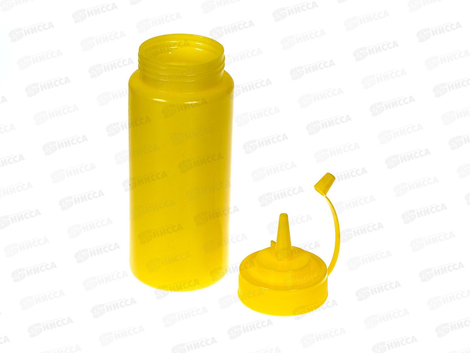 Емкость для соуса 450мл 20*6,5см Желтый, AST-002-EC-03Ж