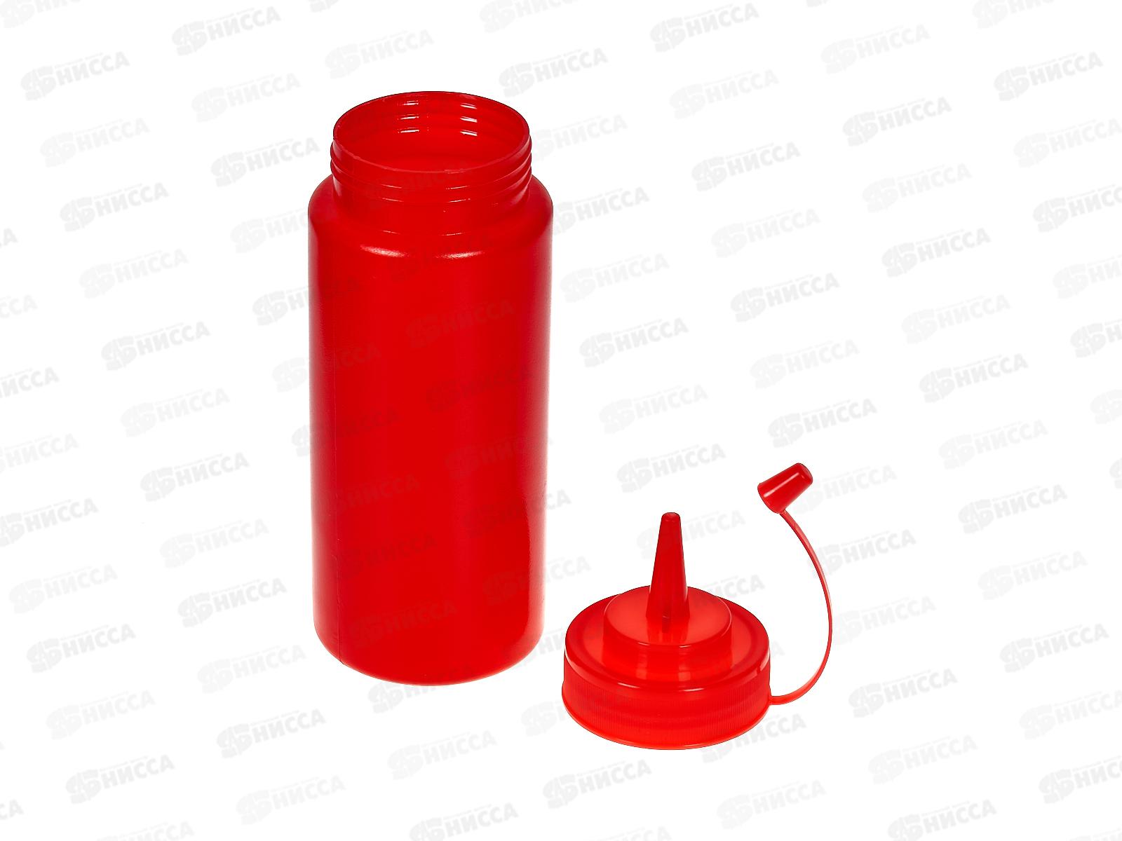 Емкость для соуса 450мл 20*6,5см Красный, AST-002-EC-03К