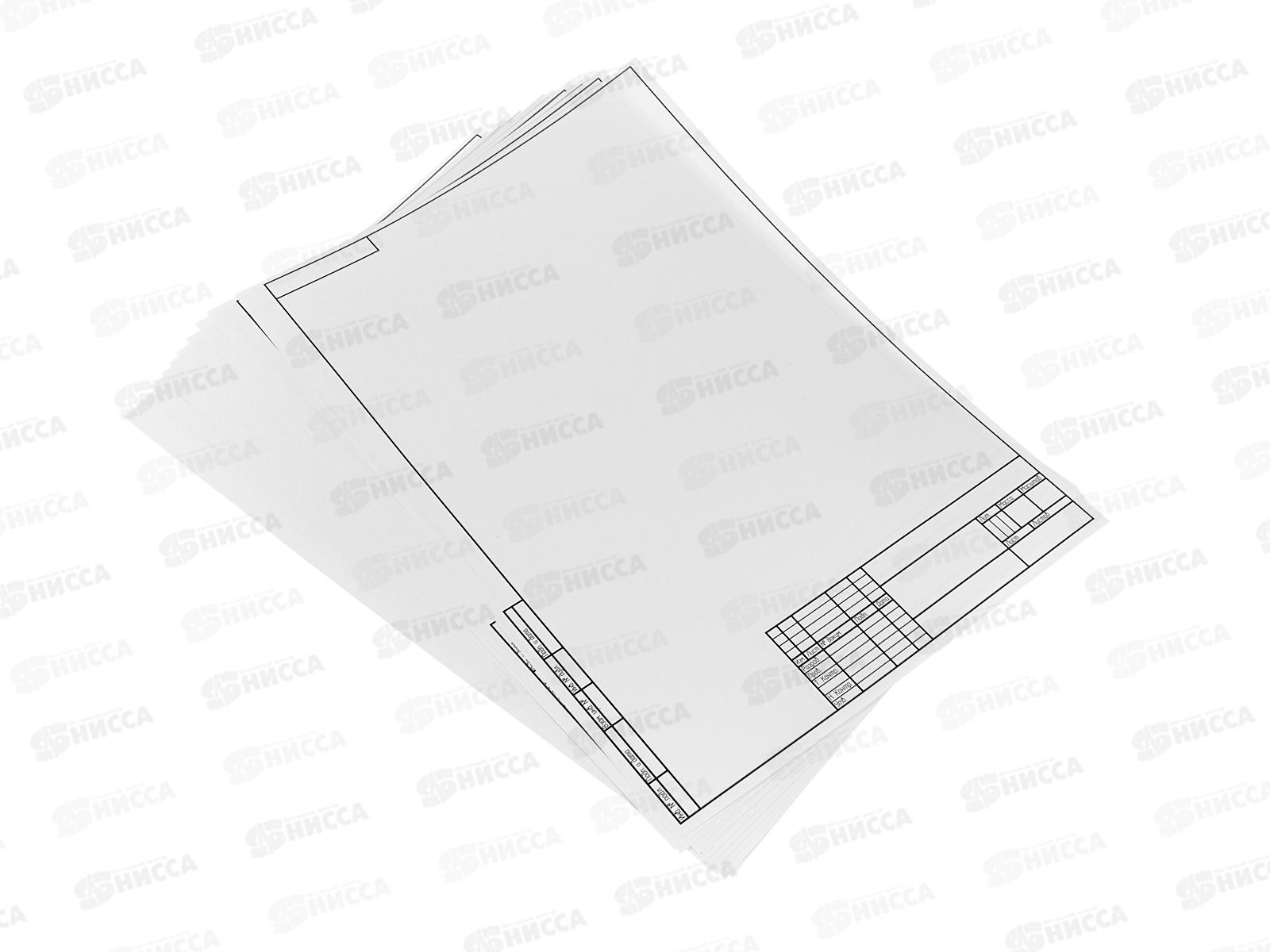 Папка д/черч. А3 10л ЛХ (ПЧ3СВр) рамка верт. *20