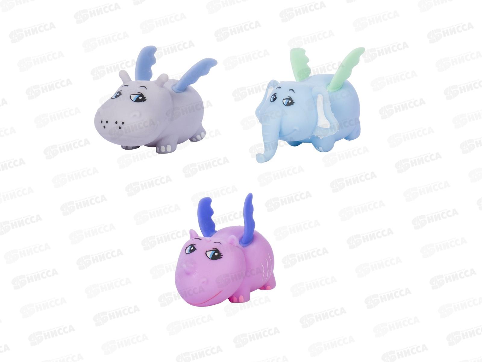 Антистресс-мялка Обнимяшки &quotВолшебный зоопарк&quot 10см, 3в, 1001965 *12