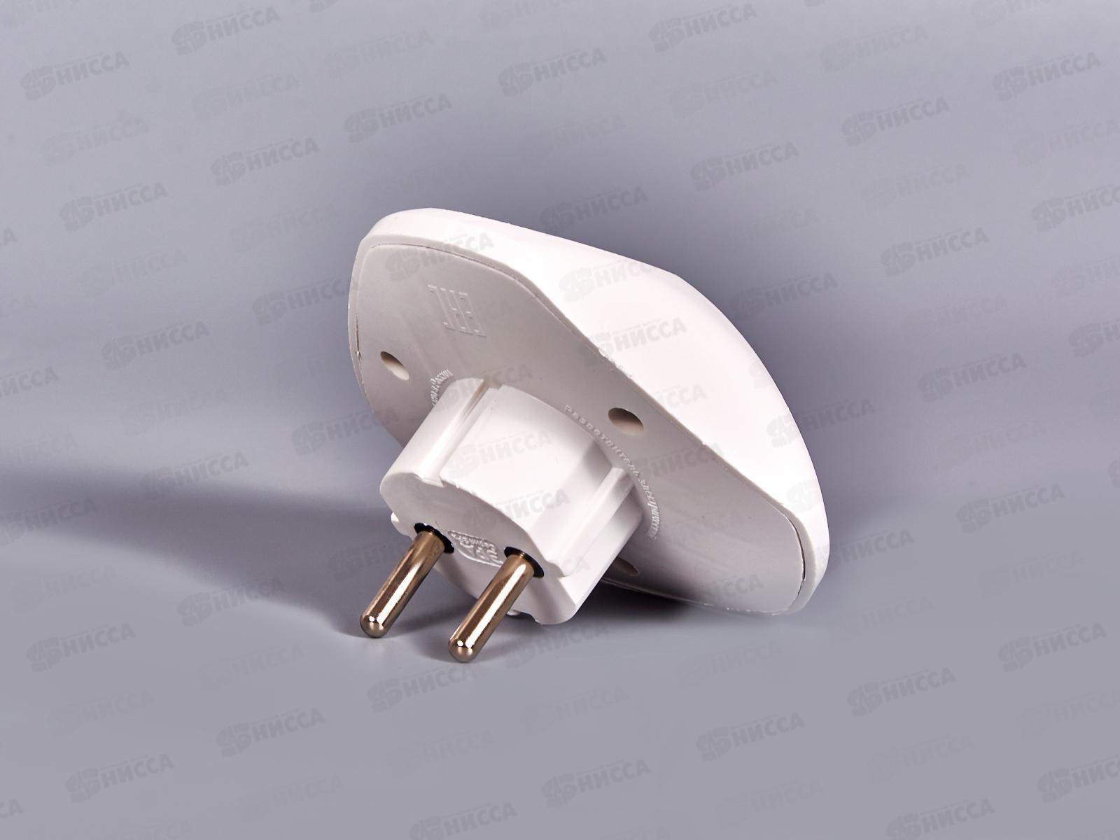 Тройник ЭРА SPx-3-W без заземления, белый