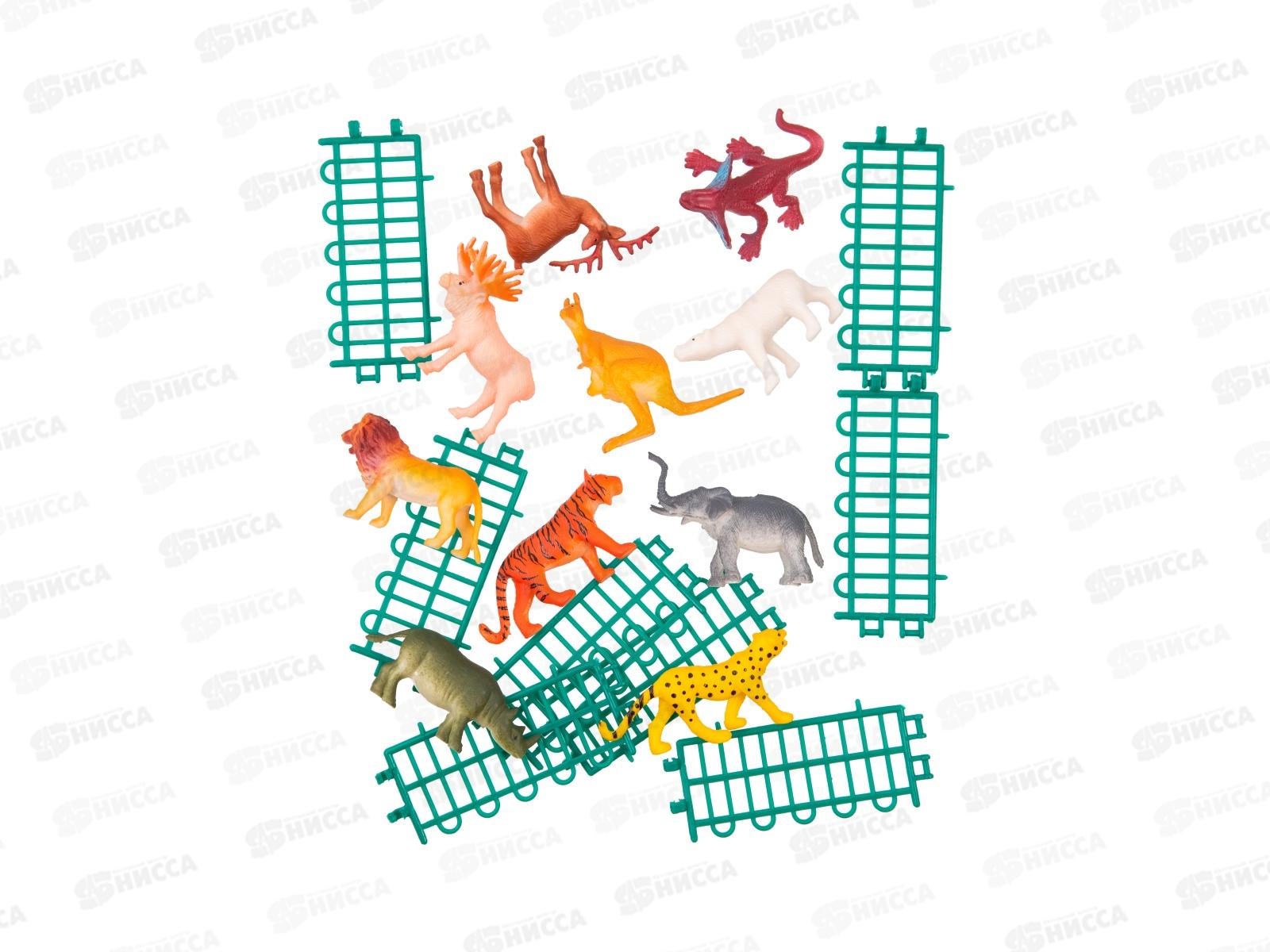 Набор животных &quotОбитатели джунглей&quot (фигурки животных 10шт) 1002695