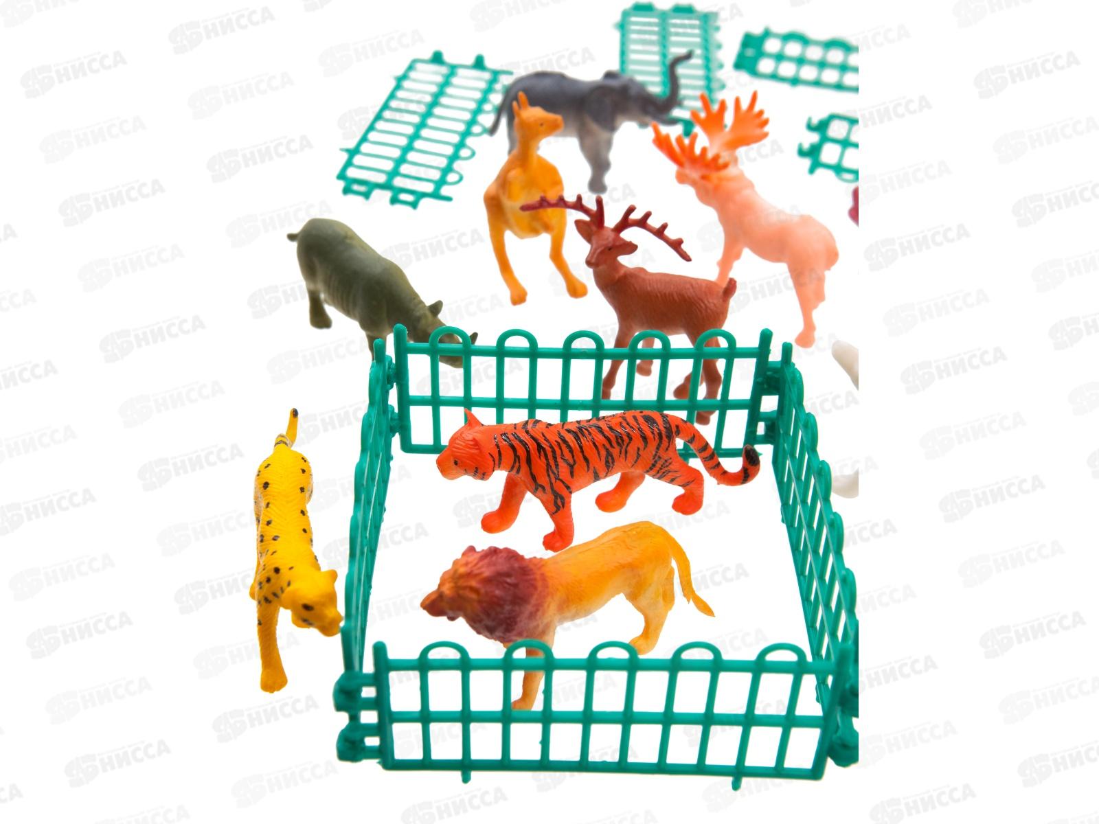 Набор животных &quotОбитатели джунглей&quot (фигурки животных 10шт) 1002695