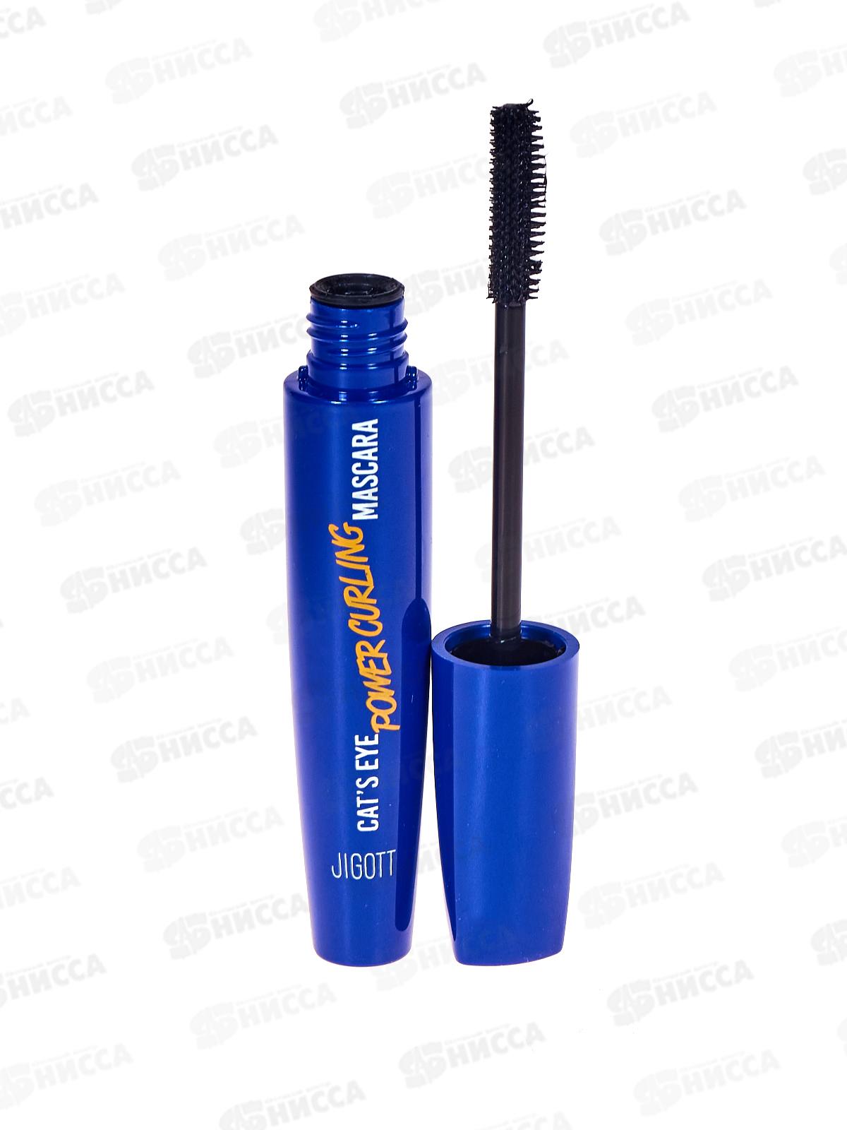 JIGOTT Тушь д/ресниц Cats Eye Power Curling черный 12мл