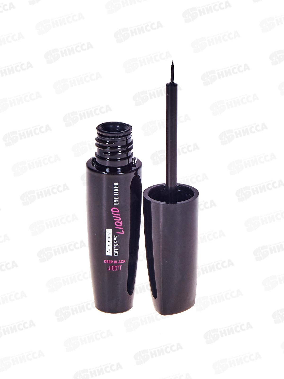 JIGOTT Подводка-лайнер д/глаз Cats Eye черный 9гр *20