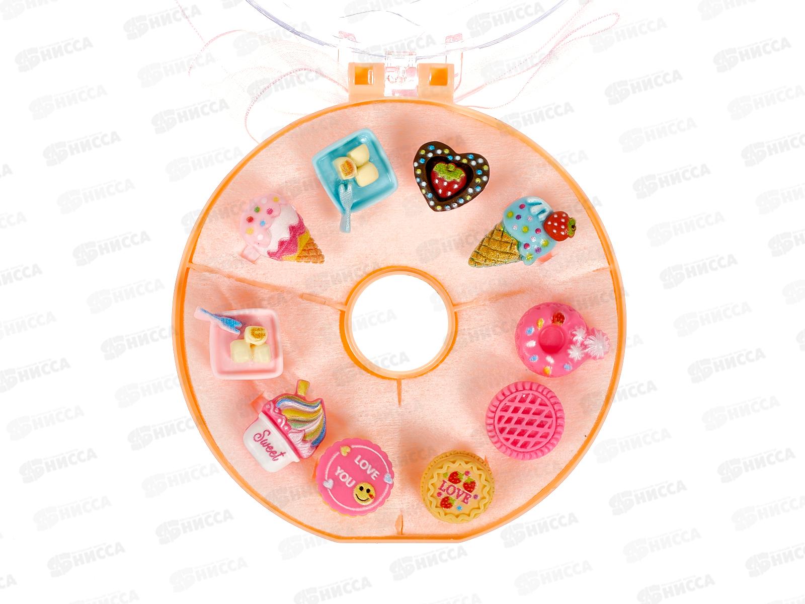 Кольцо детское &quotКрасивые фигурки-2&quot УК-1802 (микс 10шт в подарочной упаковке)