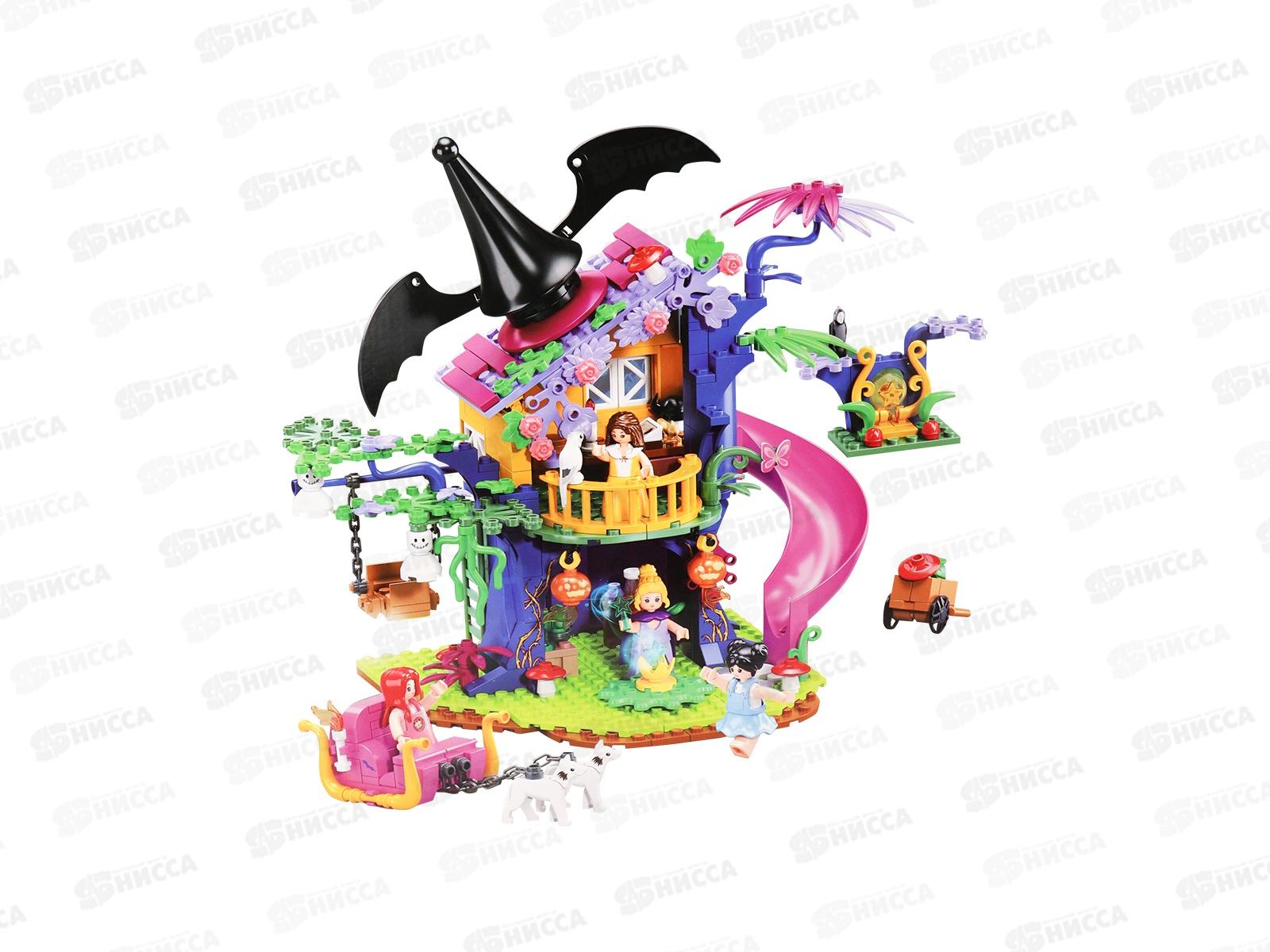 Конструктор М38-В1057 Волшебное дерево-дом, 435 деталей, 7 фигур