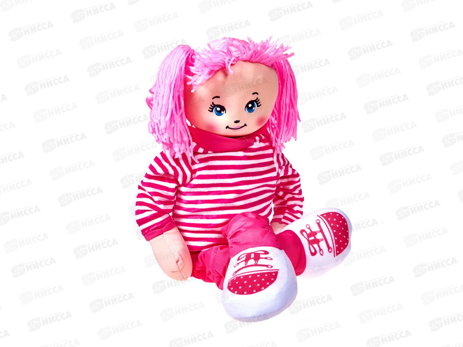 Кукла-тянучка мягкая &quotКатя&quot (60см) розовая, ИК-7834 в пакете