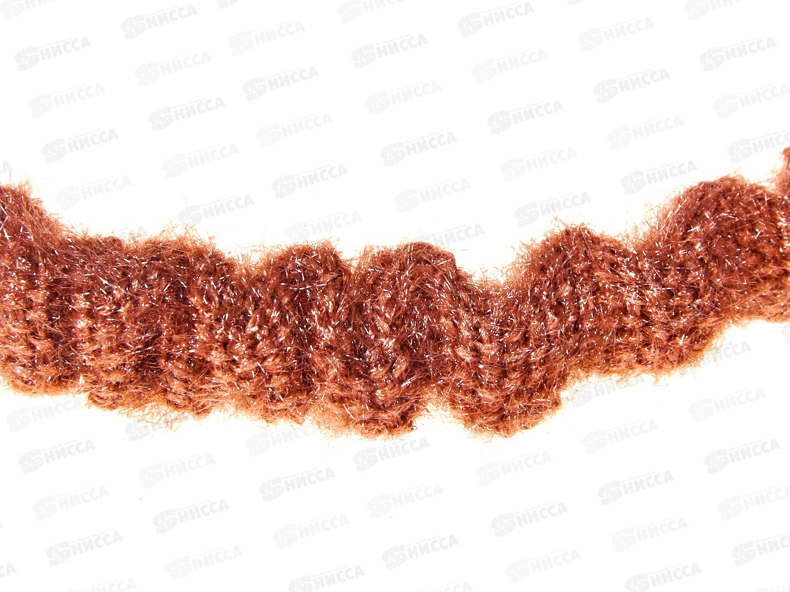 Ободок металл вязаный цветной №1476