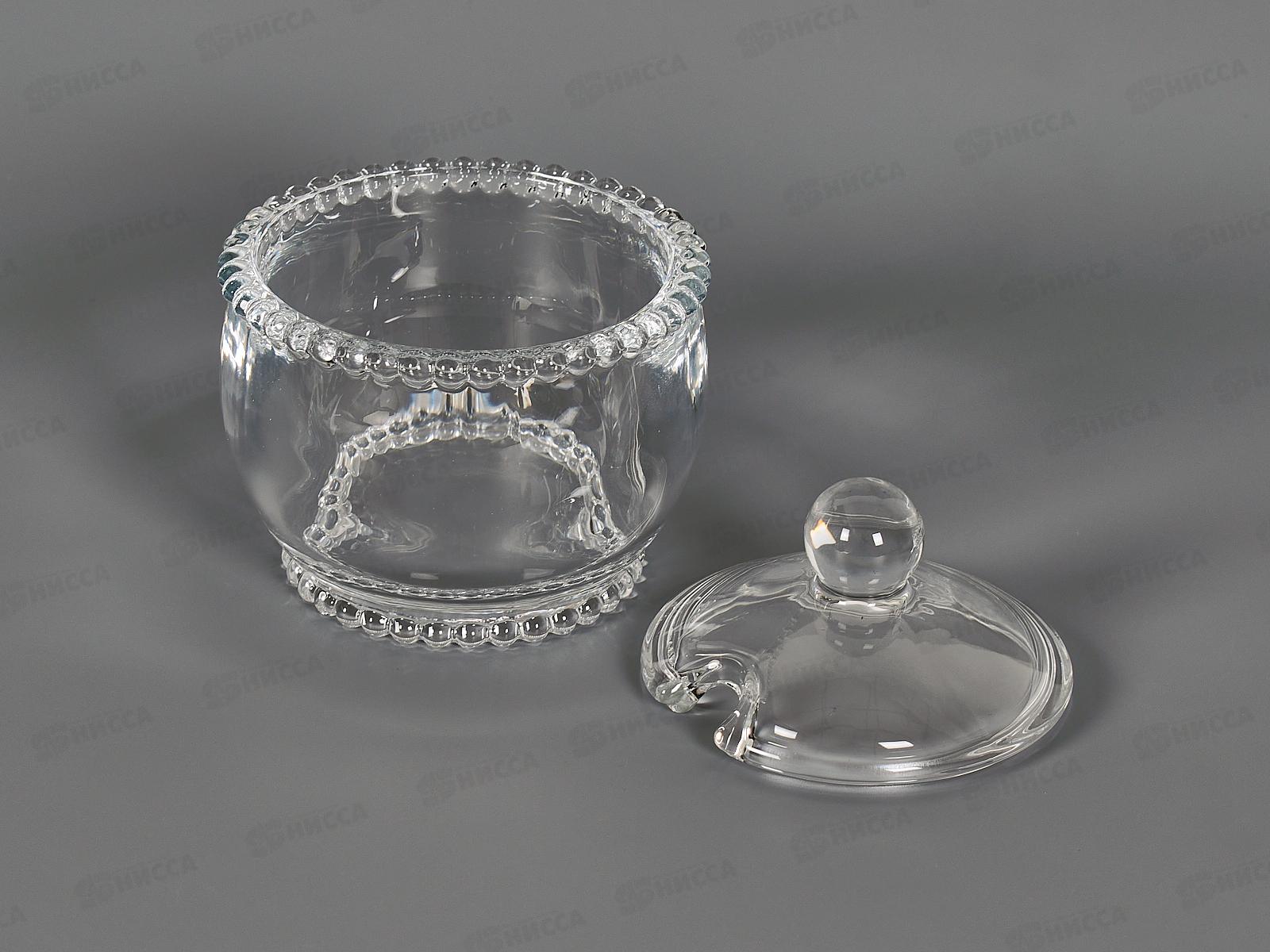 Сахарница &quotGocciolina&quot 9,5х11см v=300мл (стеклянная) 9950112  *24