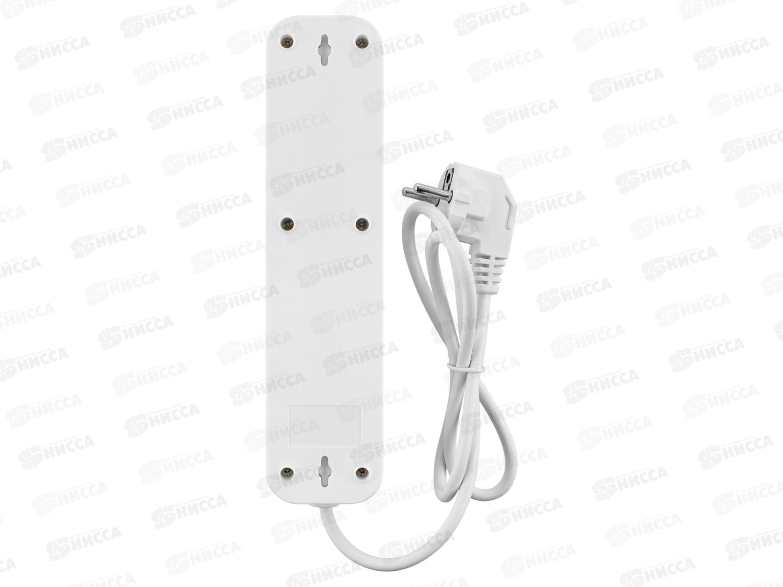 Удлинитель Народный УН03В 4гнезда  5м, с заземлением, выкл., 10А, 1107