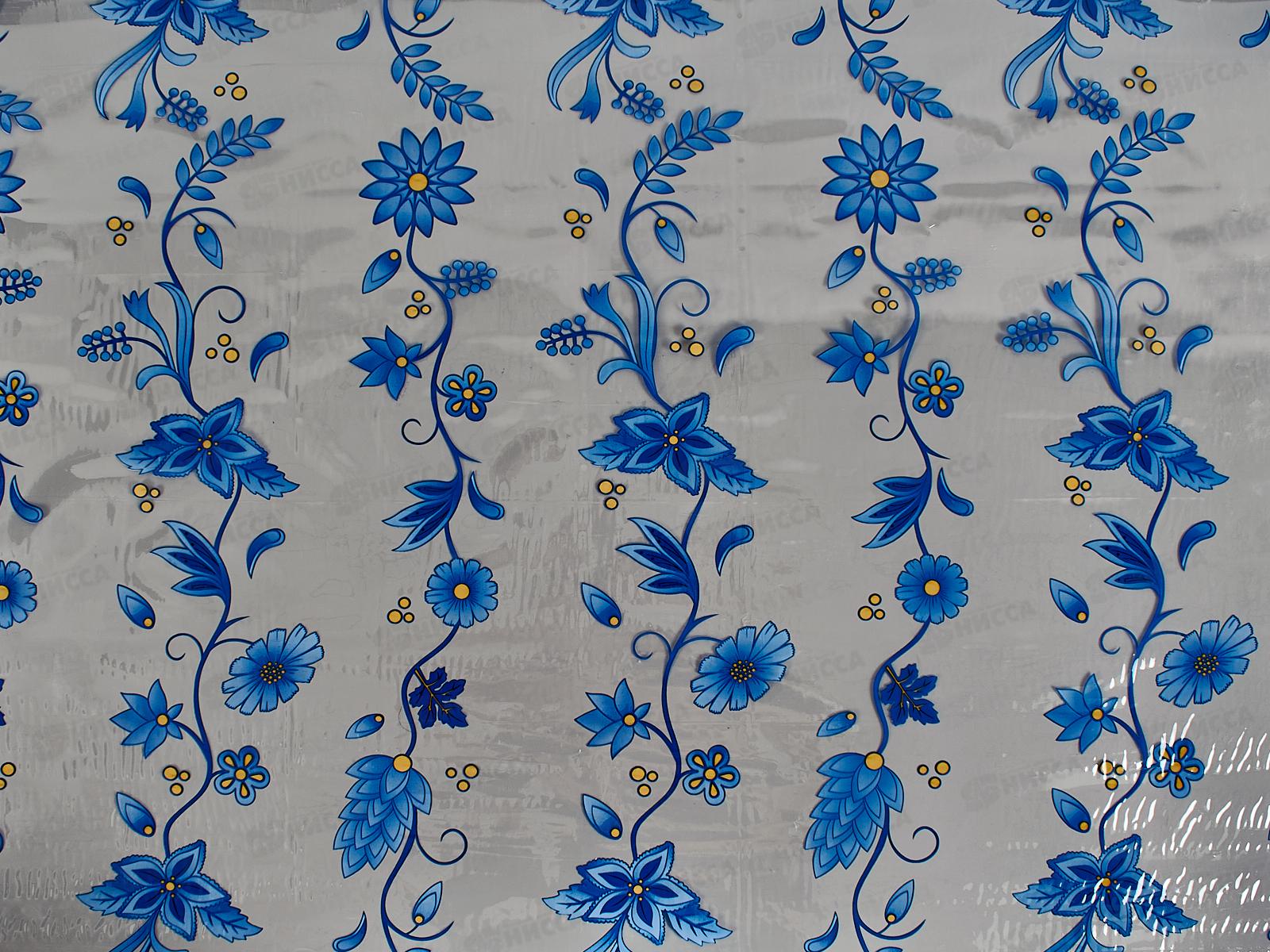 Клеенка прозрачная MIRAGE 045(Н045А) 1,37м*010мм*25м с печатью