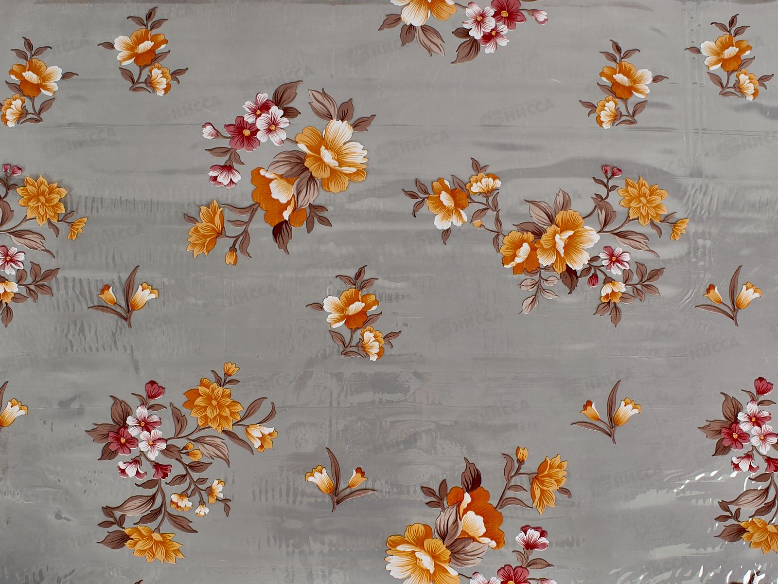 Клеенка прозрачная MIRAGE Н075А 1,37м*010мм*25м с печатью