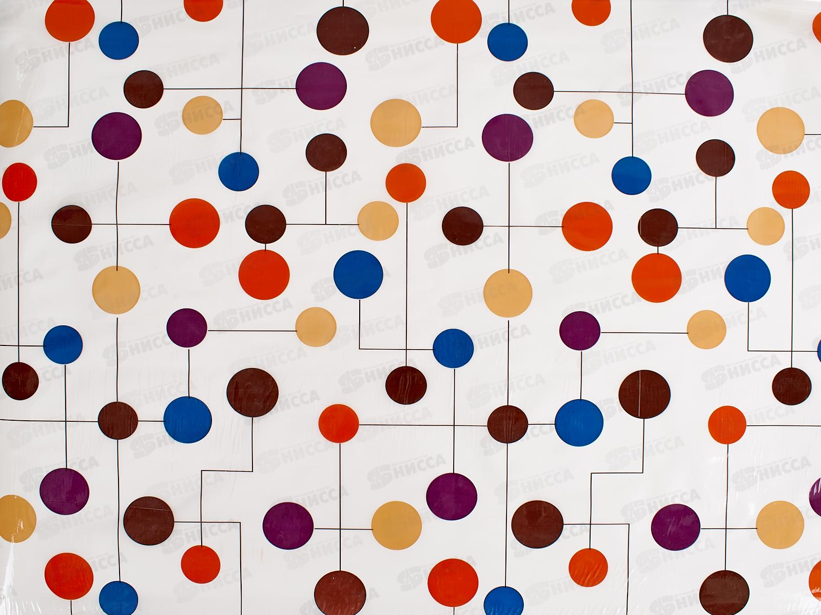 Клеенка прозрачная MIRAGE Н121В 1,37м*010мм*25м с печатью