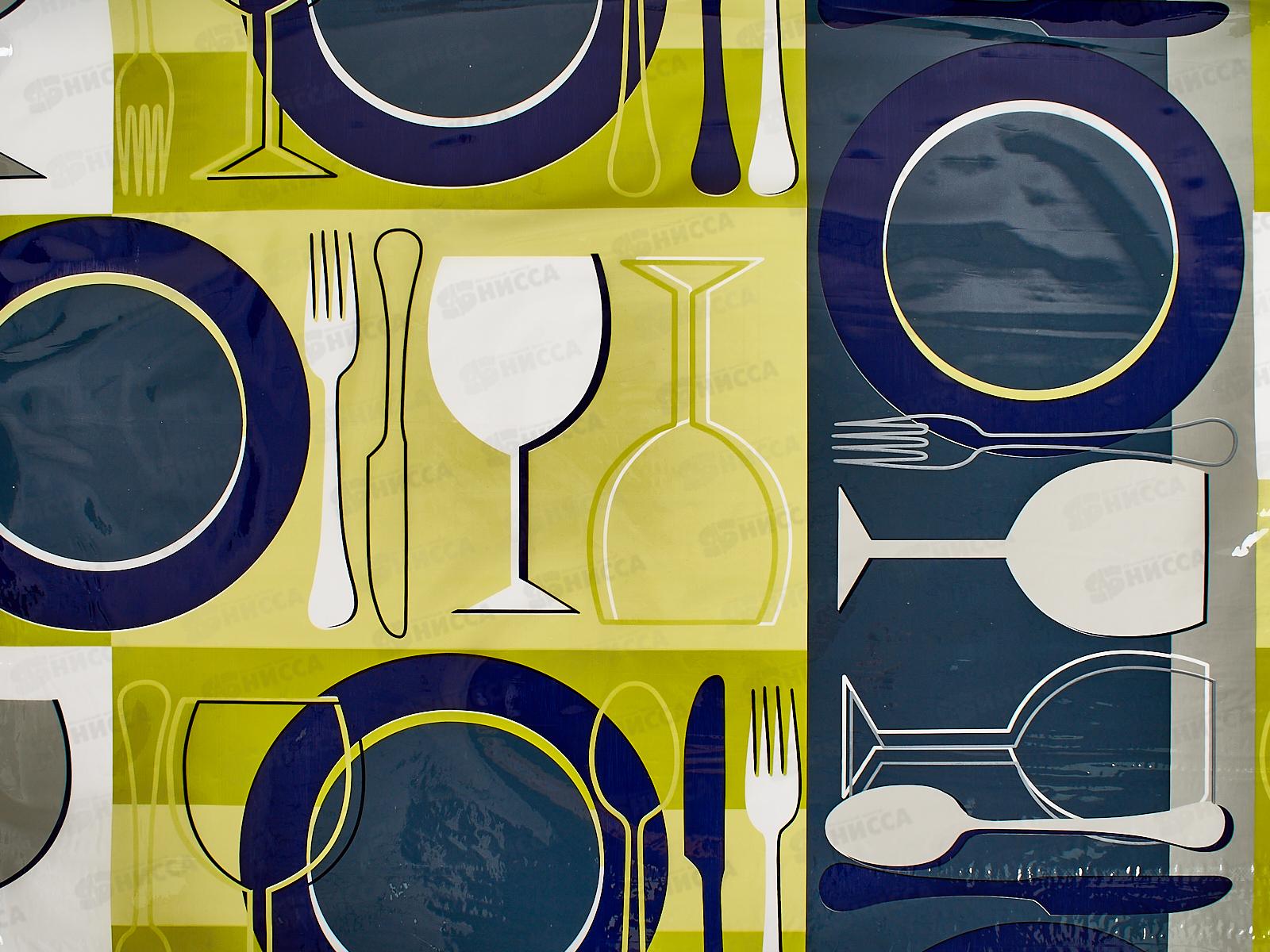 Клеенка прозрачная MIRAGE Н133А 1,37м*010мм*25м с печатью