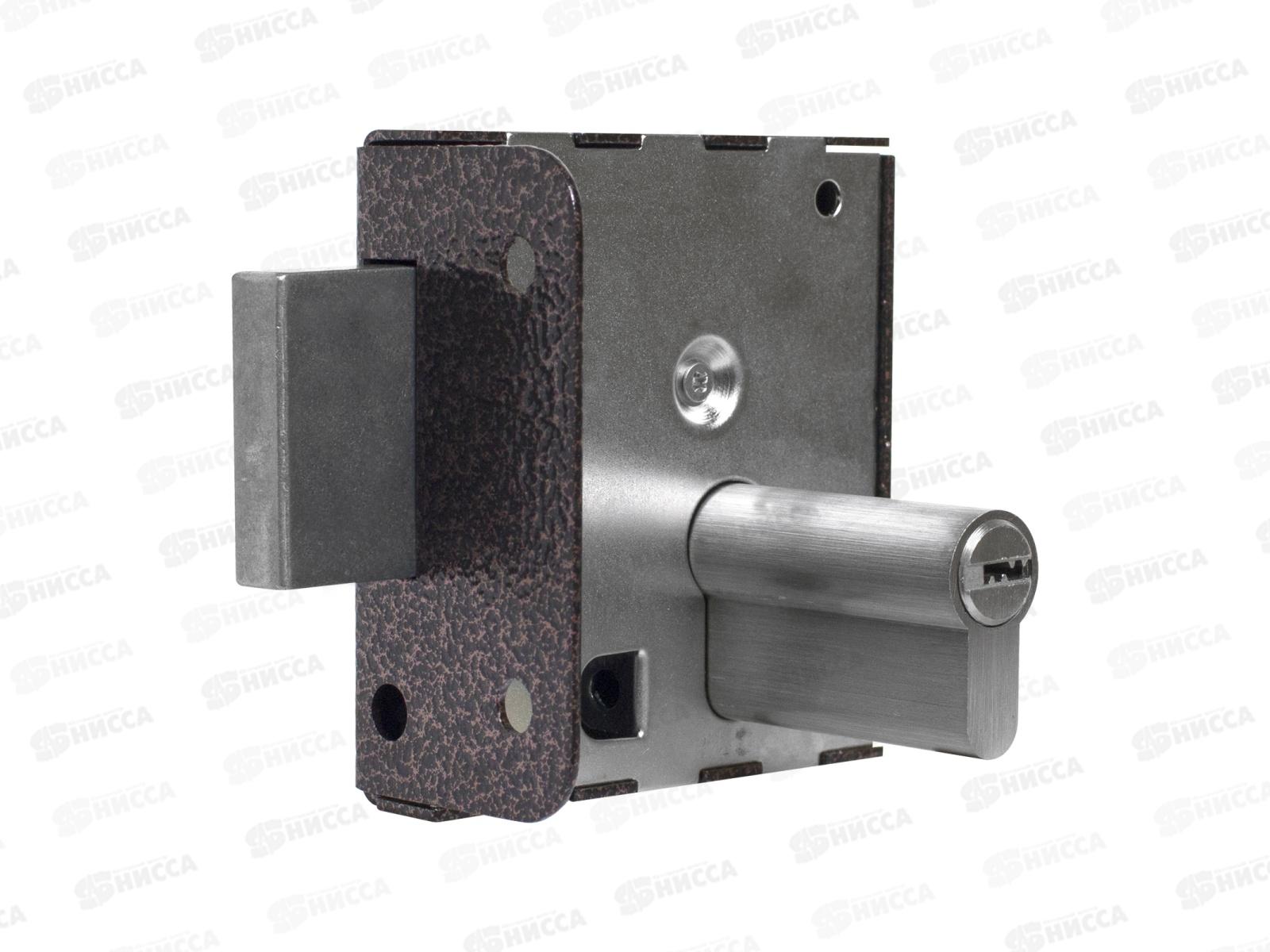 Замок накладной Птимаш ЗН1-1У медь *30 16231