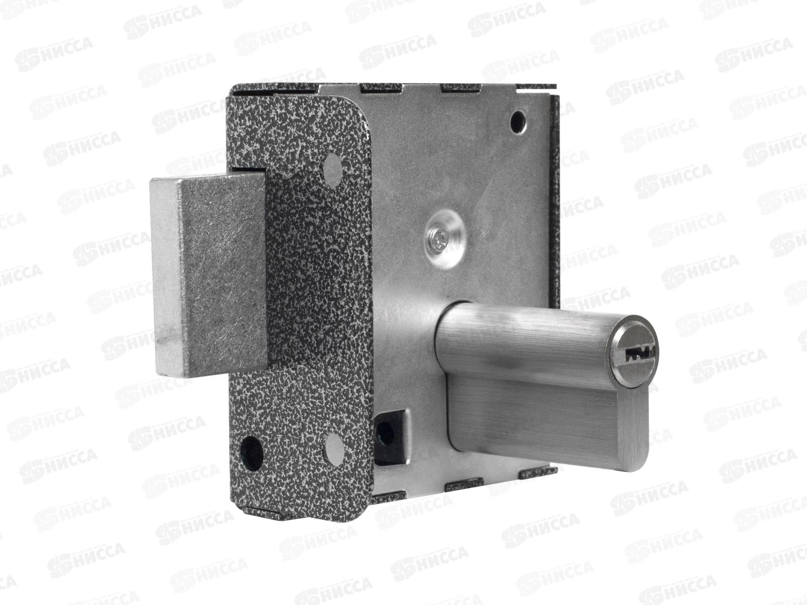 Замок накладной Птимаш ЗН1-1У серебро *30 16217