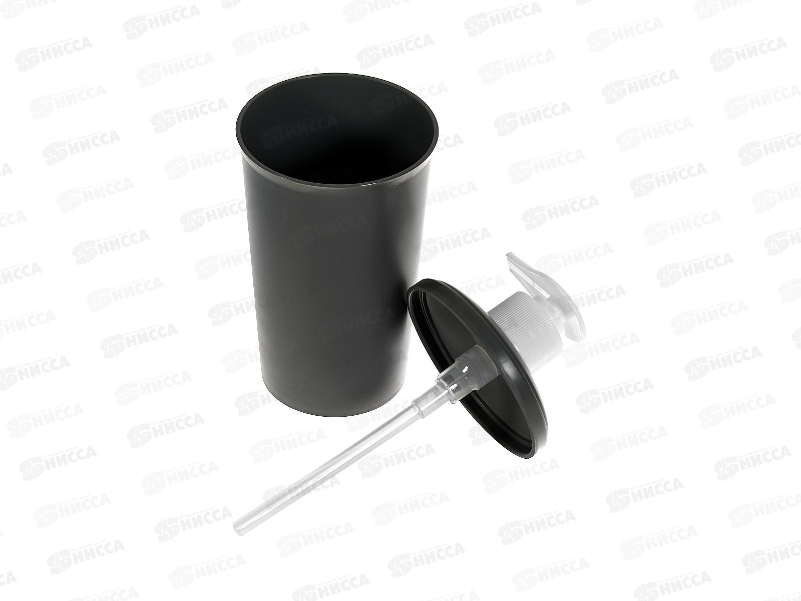 Диспенсер д/мыла Scandi 83*83*180мм 0,4л 435240711 Серый  БП *9